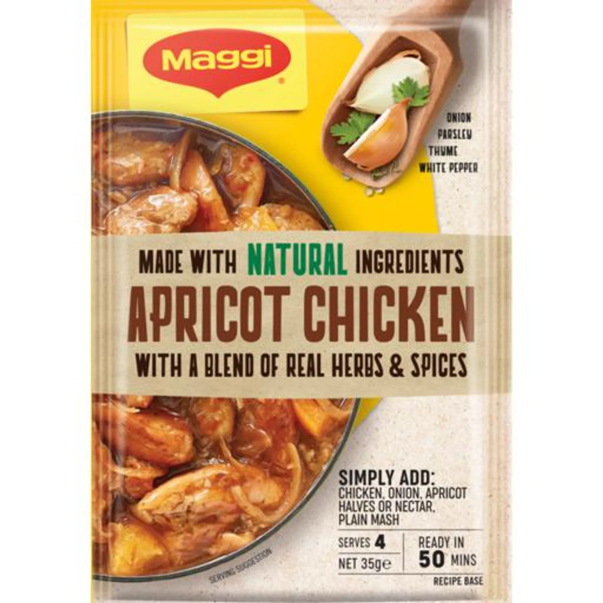 Maggi Recipe Base Apricot Chicken 37g