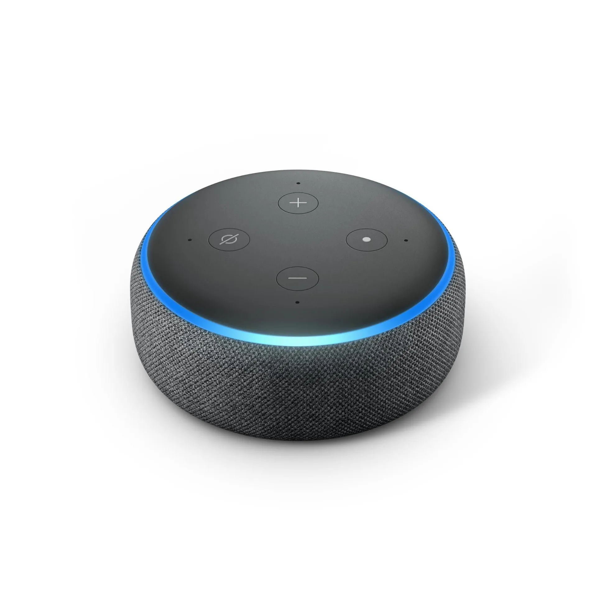 Amazon Echo Dot with Alexa (3rd Generation v2) [Charcoal Fabric]