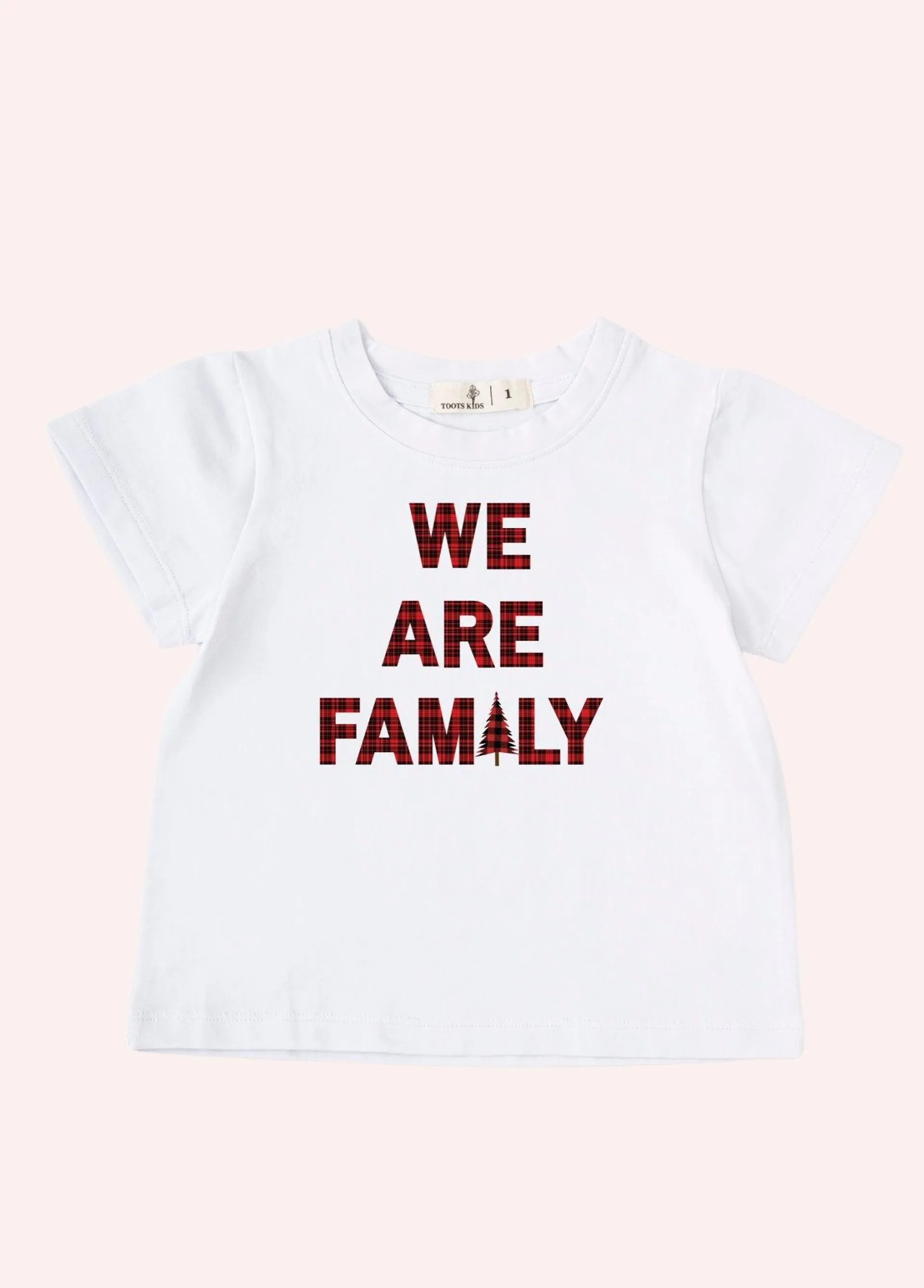 WE ARE FAMILY  KIDS T-SHIRT
