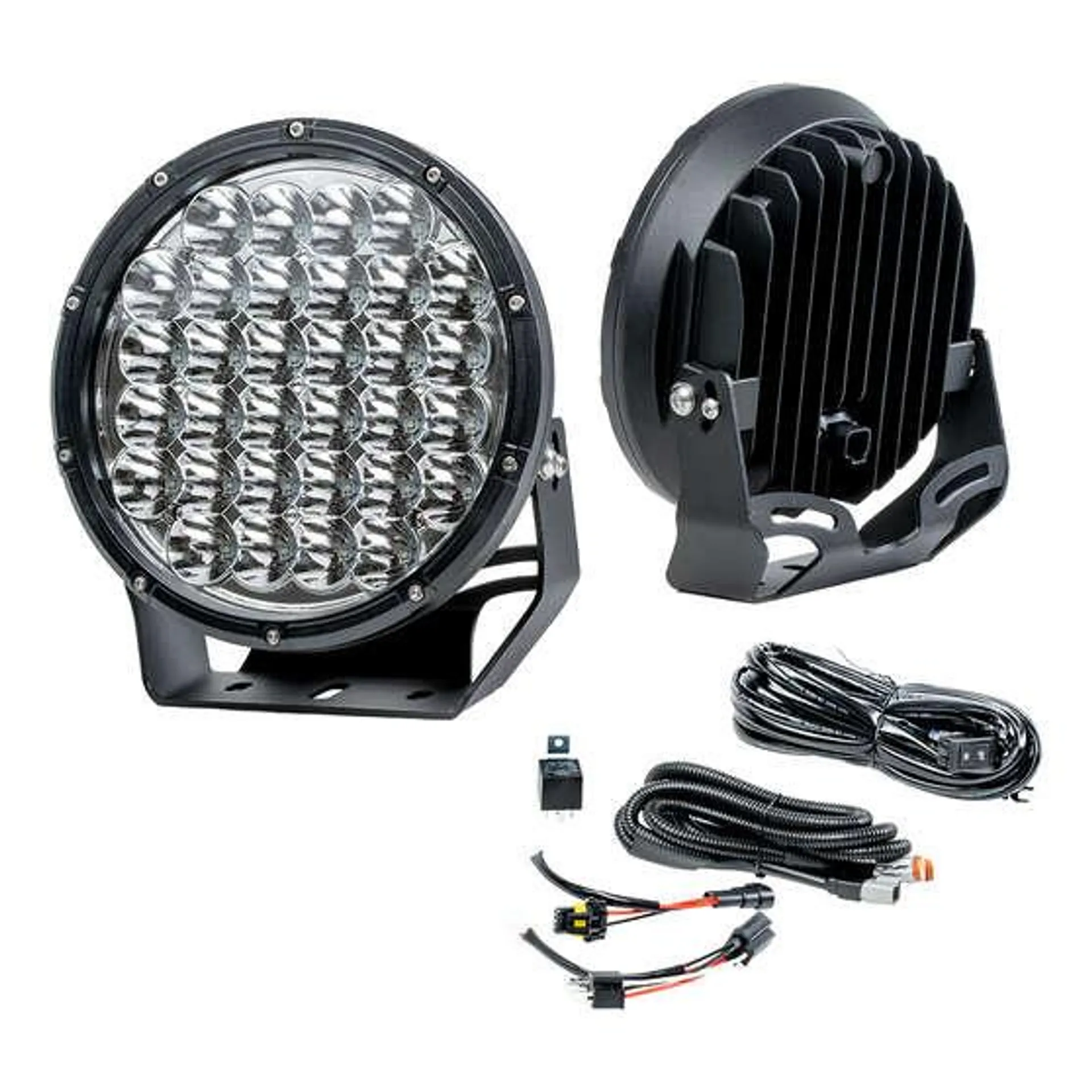 Enduralight LED Driving Light Kit w/ harness - 220mm 86W