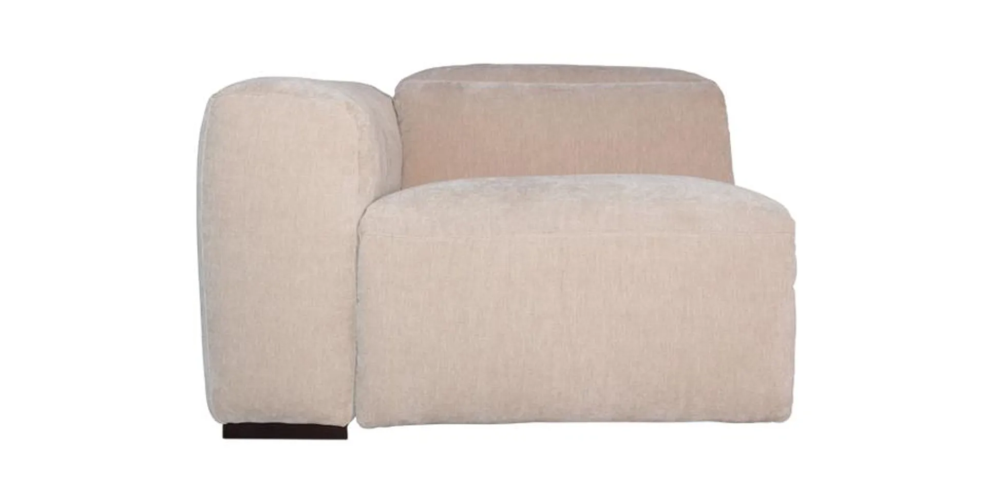 Madison 1.5 Seater Power Motion LHF with Power Headrest in Fabric