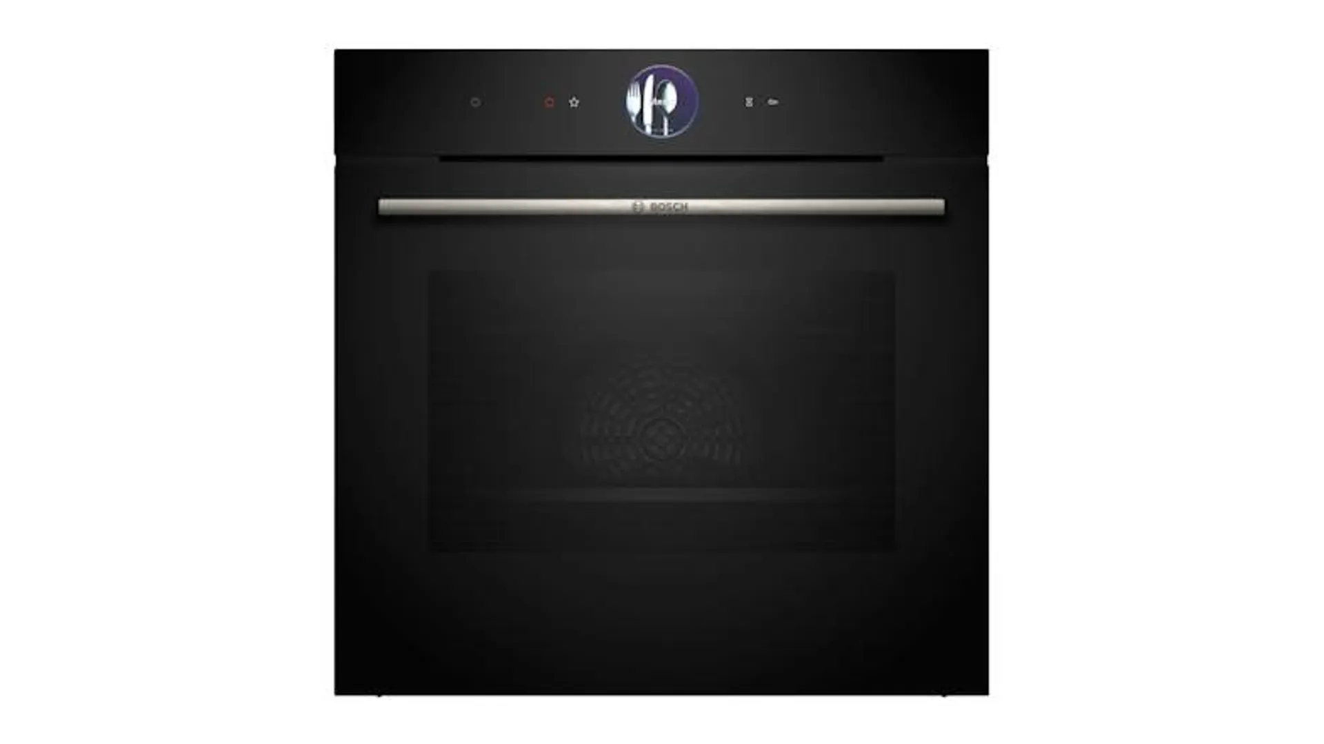 Bosch 60cm Pyrolytic 14 Function Built-In Oven - Black (Series 8/HBG776KB1A)