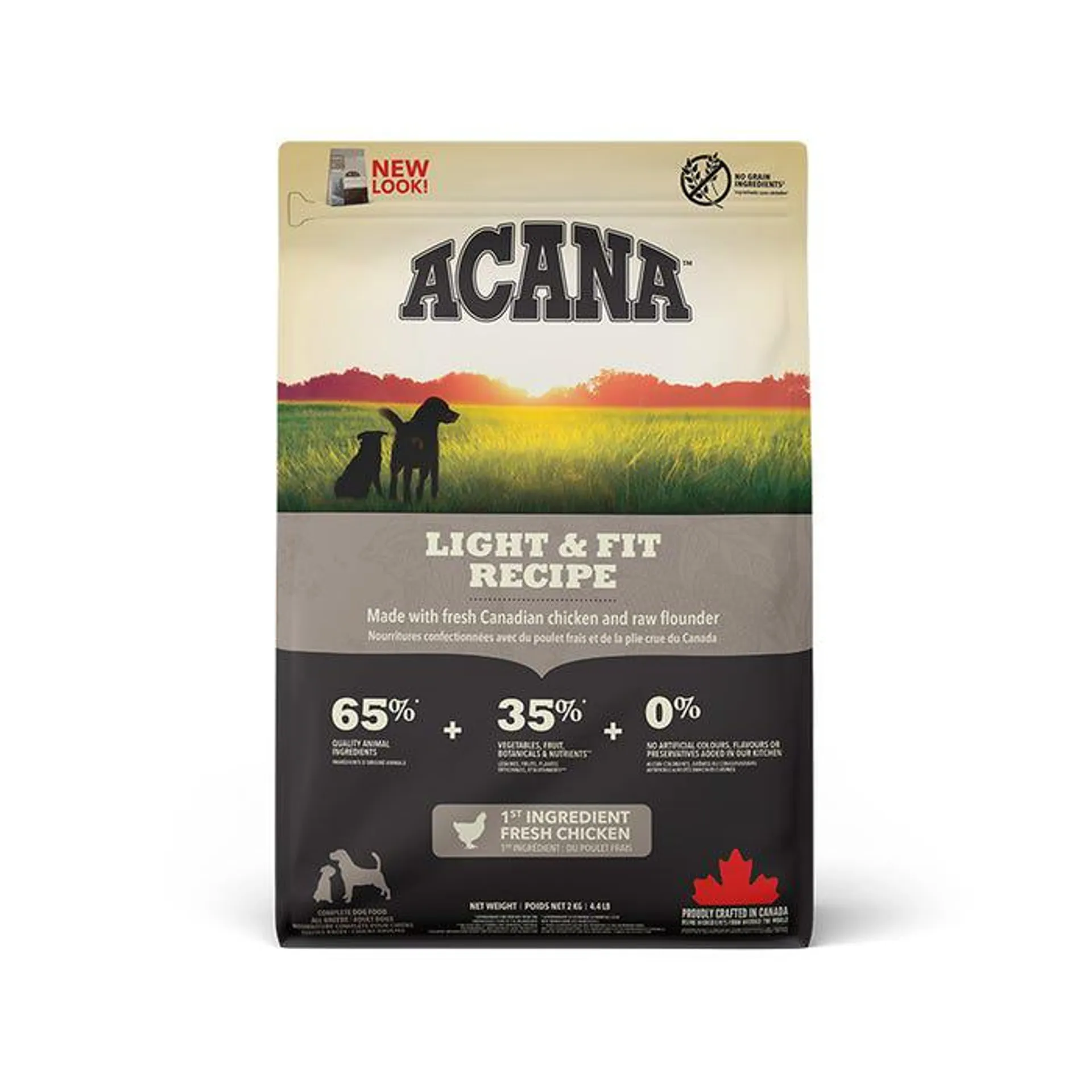 Acana Grain Free Light And Fit Dog Food 2kg