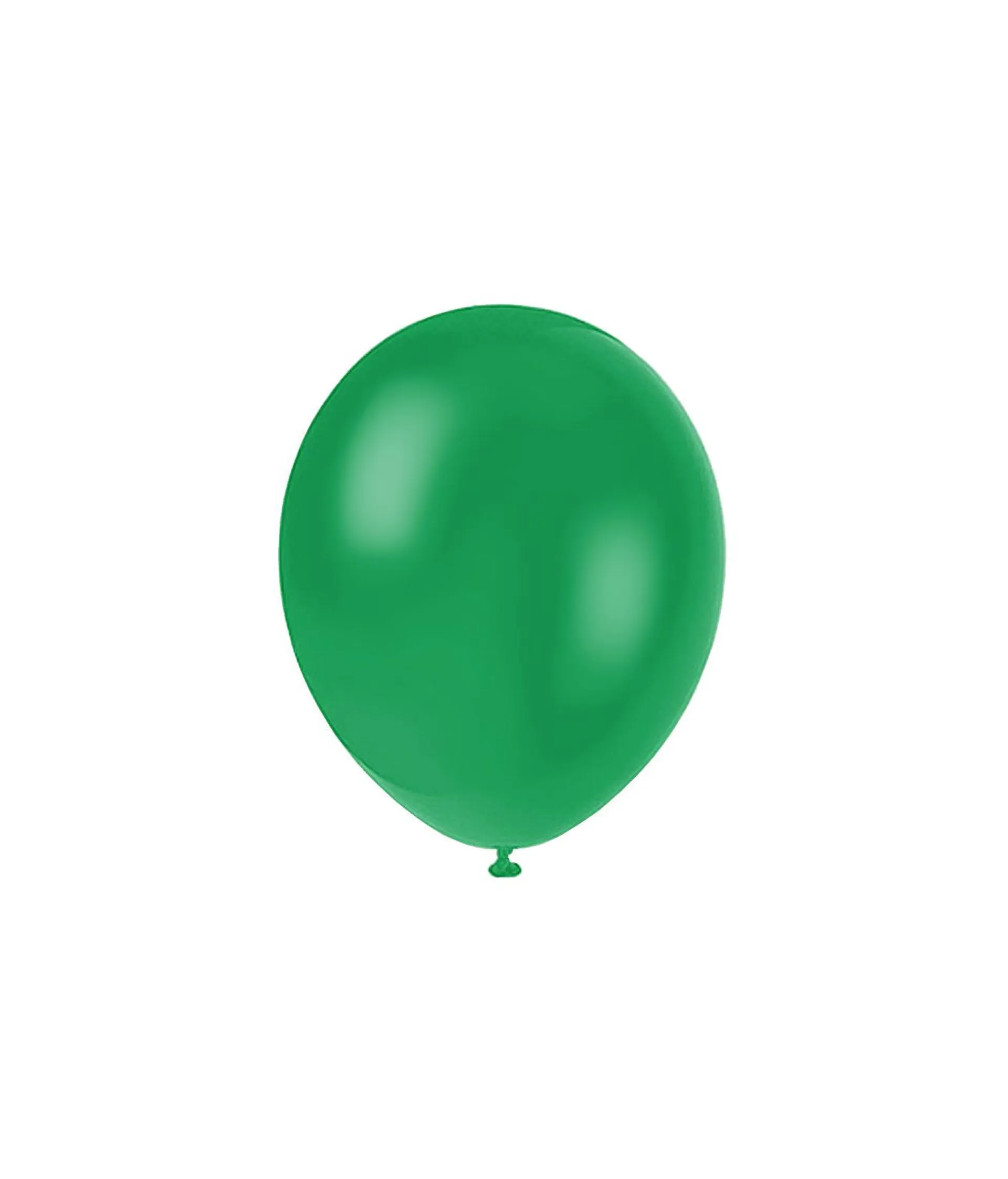 Dark Green Plain Latex Balloons 12inch 20pk