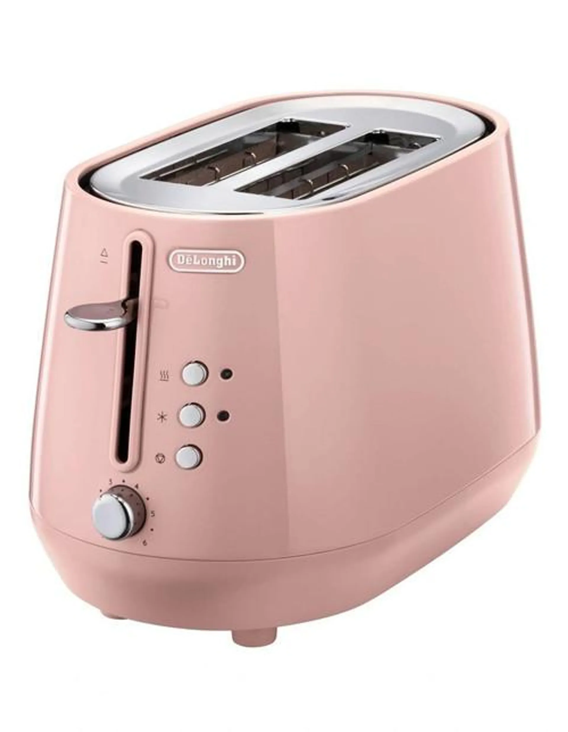 Delonghi Eclettica 2 Slice Toaster - Playful Pink