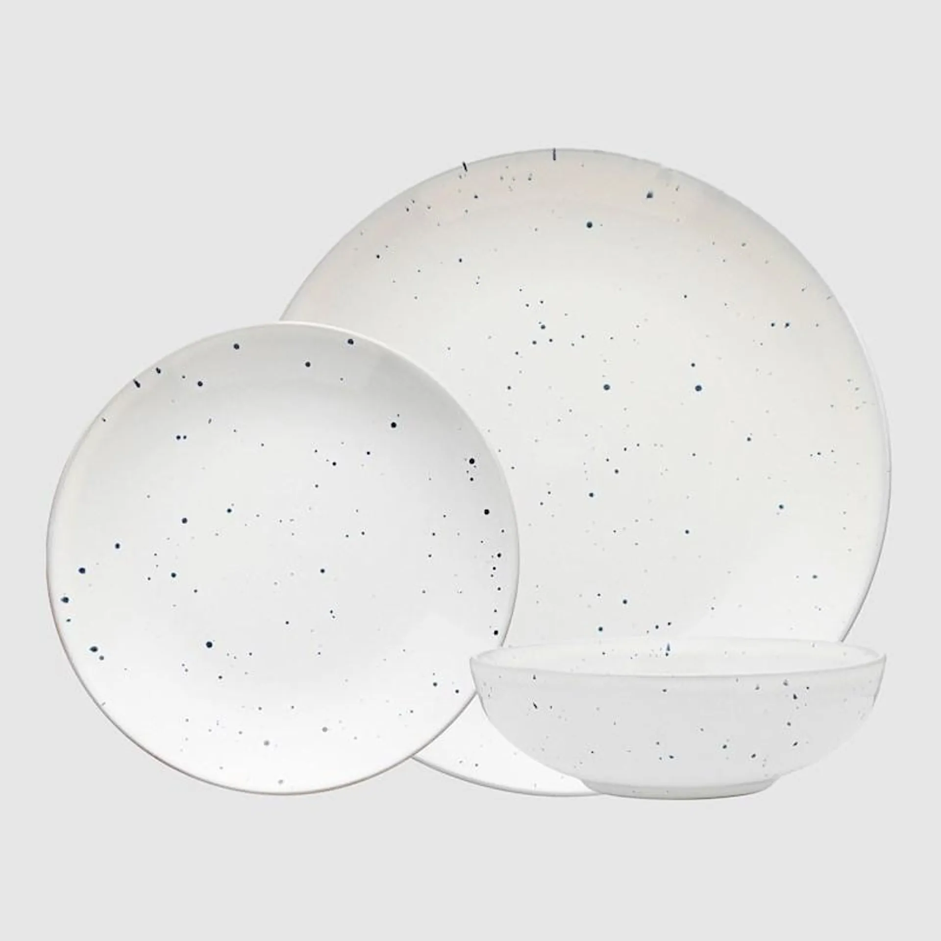 Ecology Dwell Eggshell Dinnerset 12 Piece