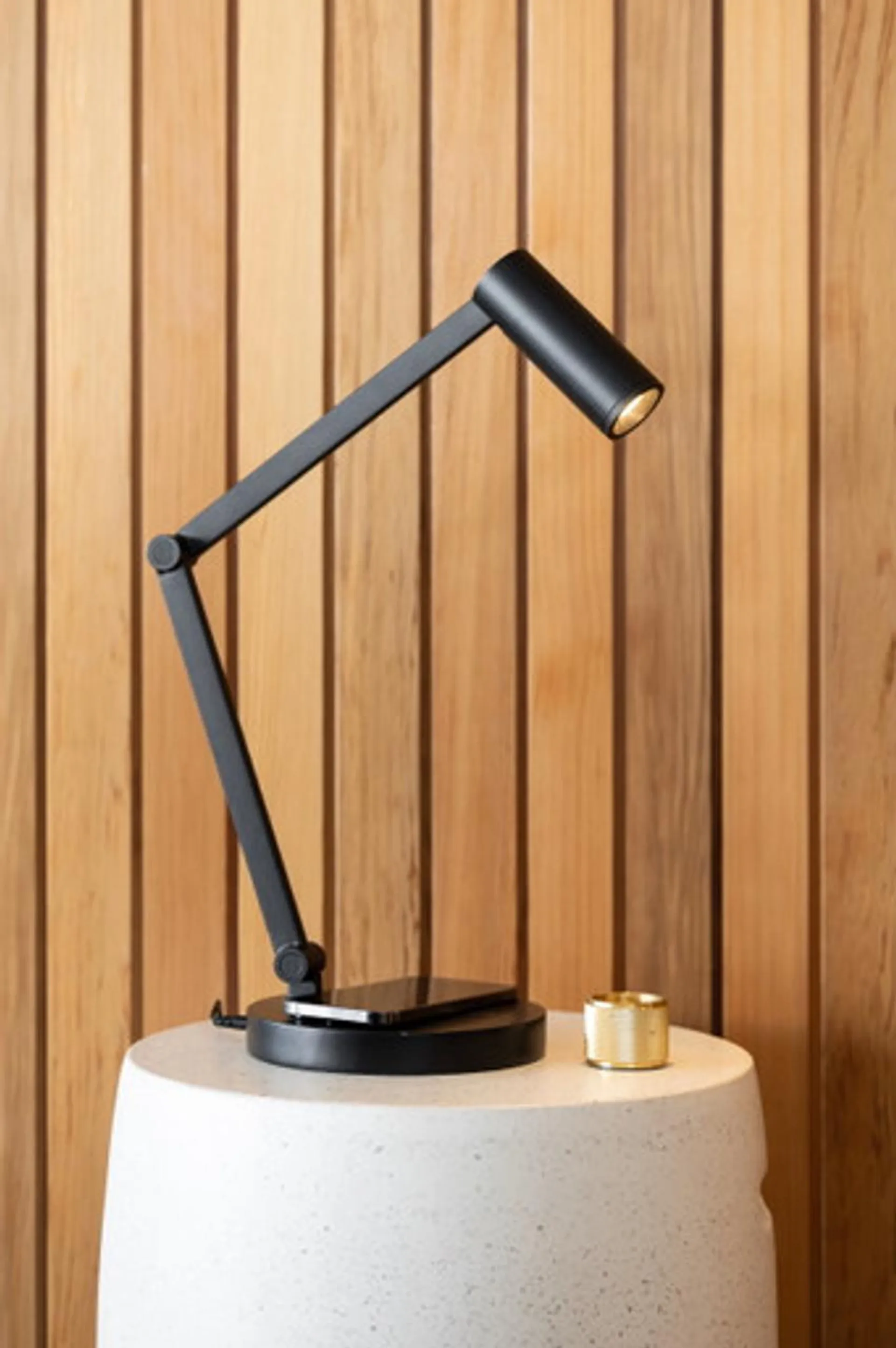 Connor LED Table Lamp Black