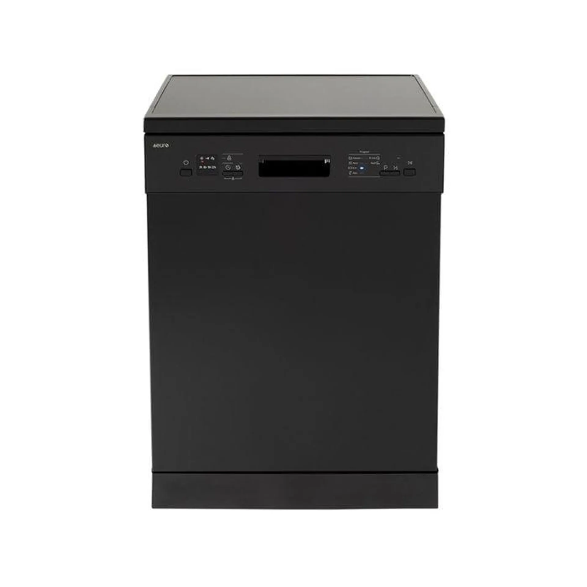 Euro 60cm Black 14 Place Freestanding Dishwasher WELS 4.5 Star 12.5L Per Wash