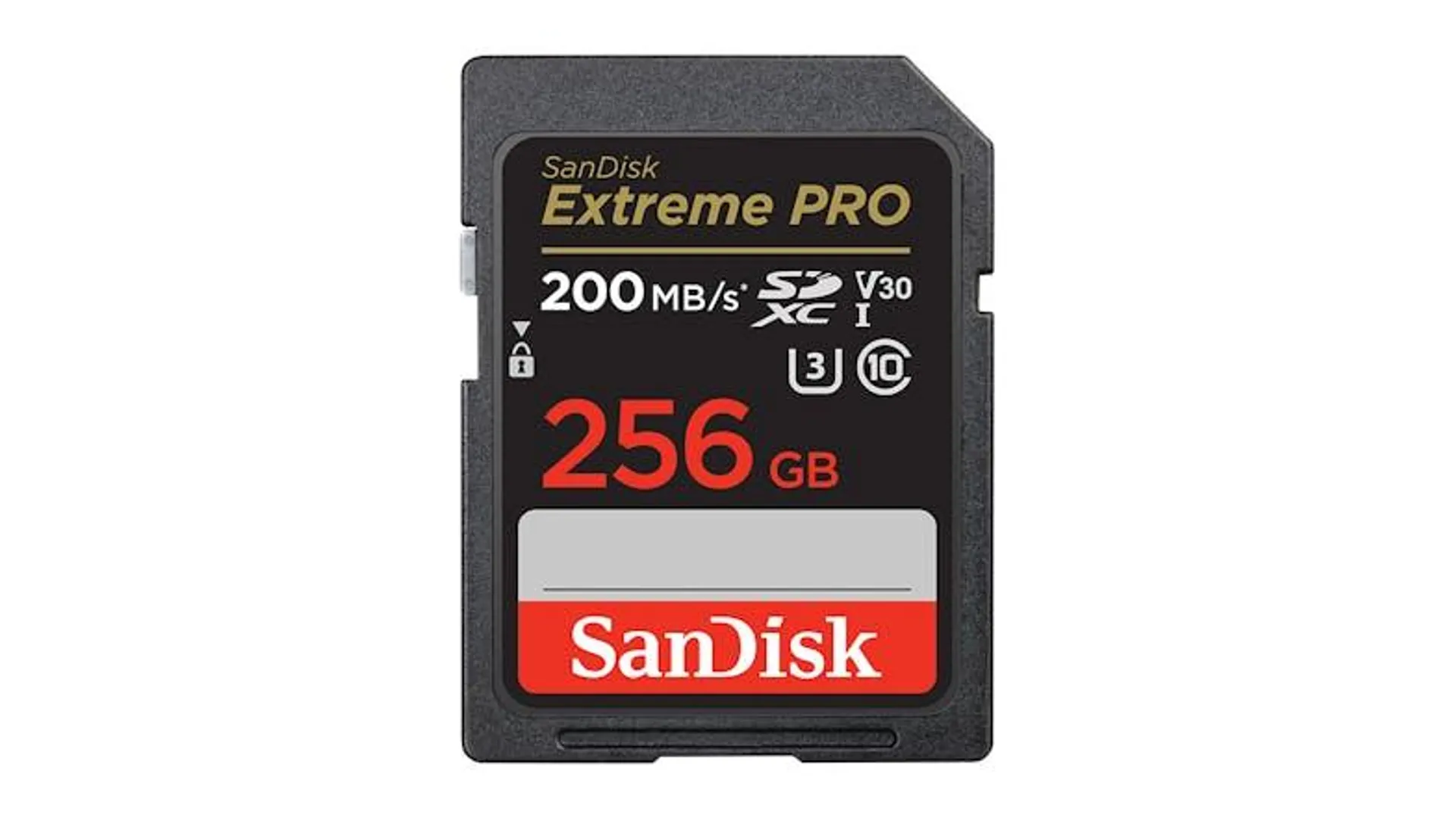 SanDisk Extreme Pro SDXC Card - 256GB