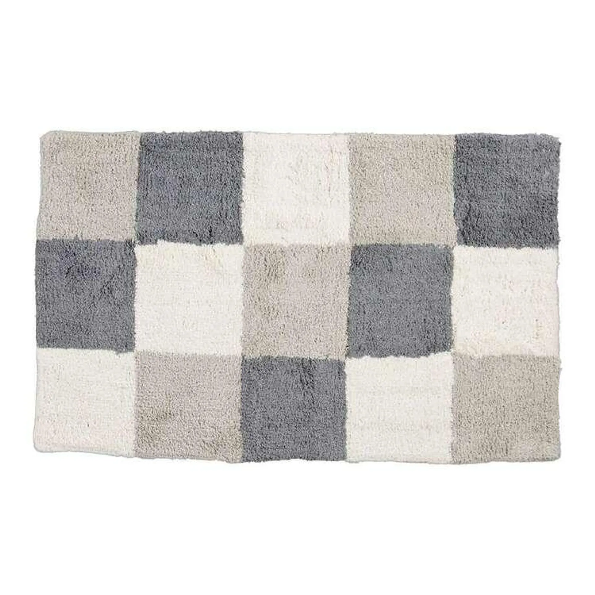 KOO Tufted Bath and Contour Mats Grey