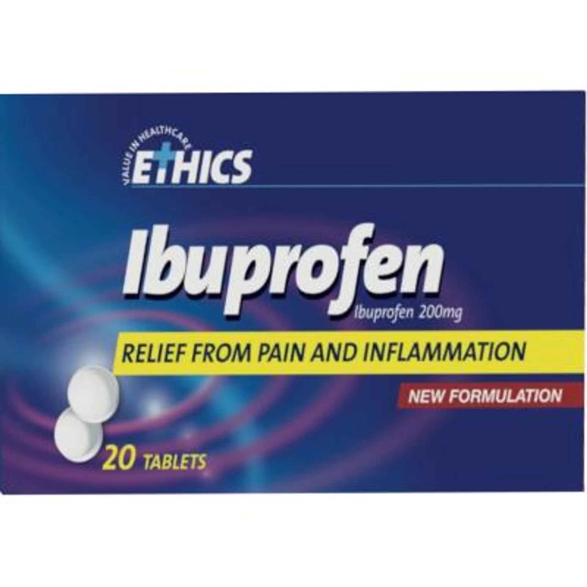 Ethics Ibuprofen 200mg Tablets