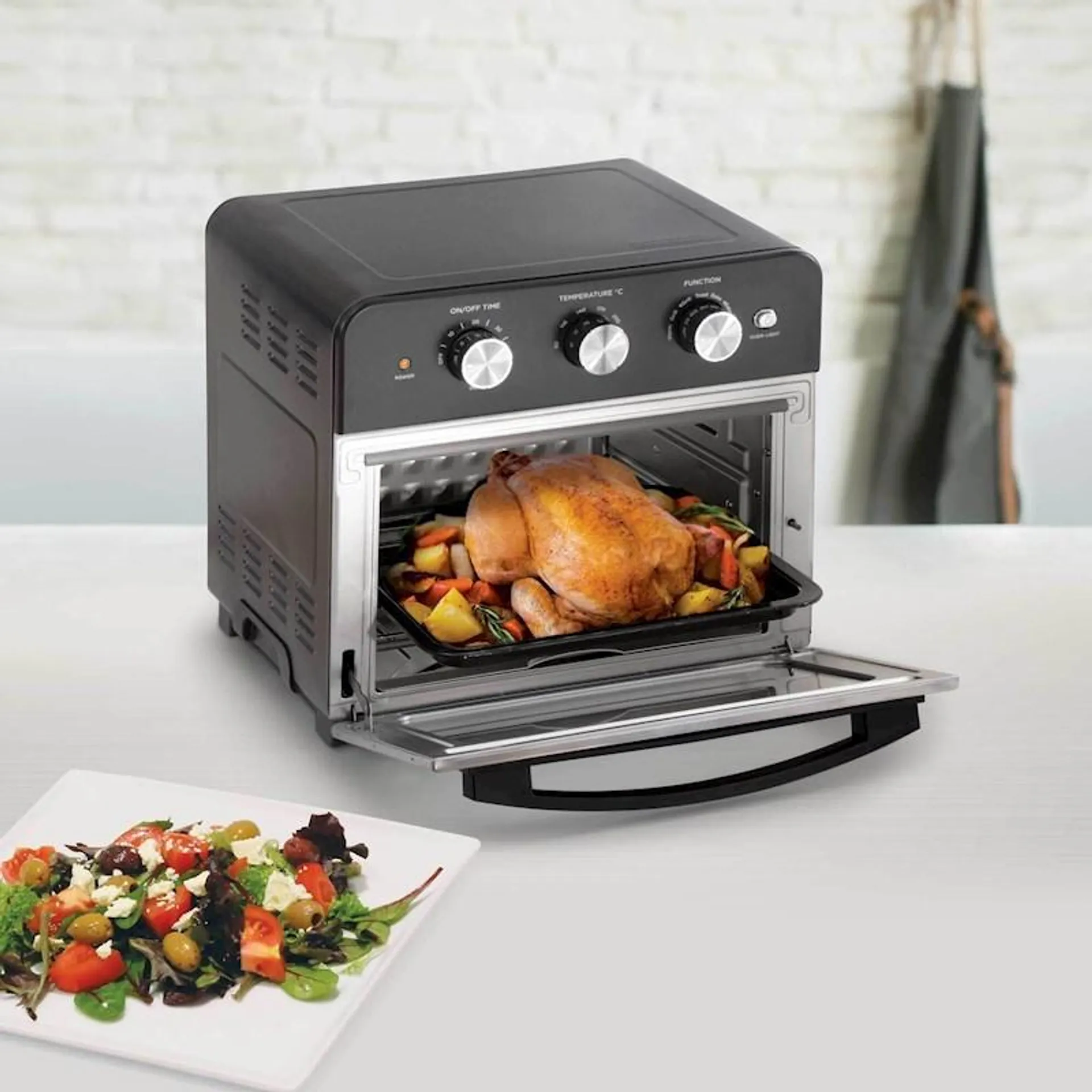 Brabantia Air Fryer Oven Black 23 Litre