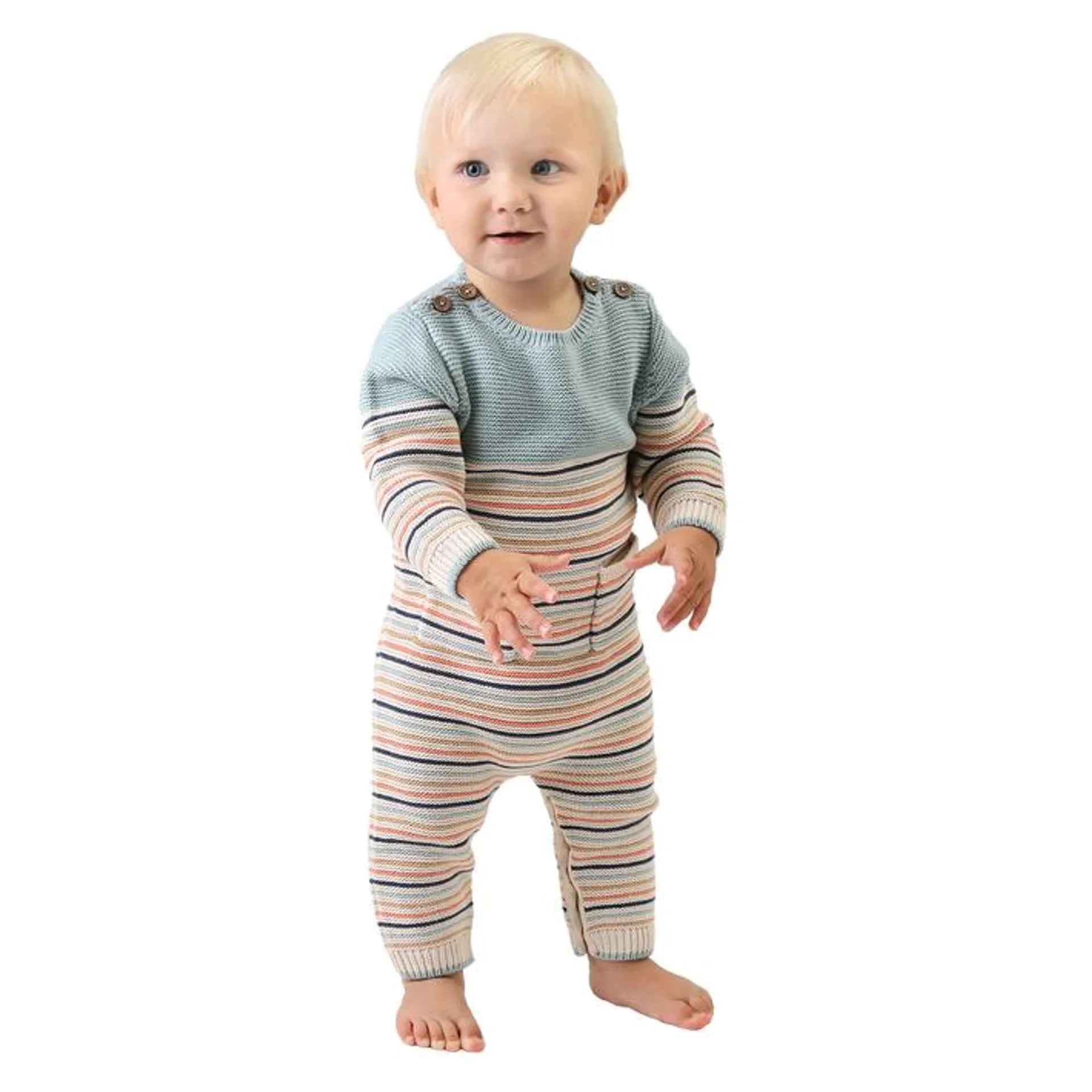 Ricochet Baby Stripe Romper