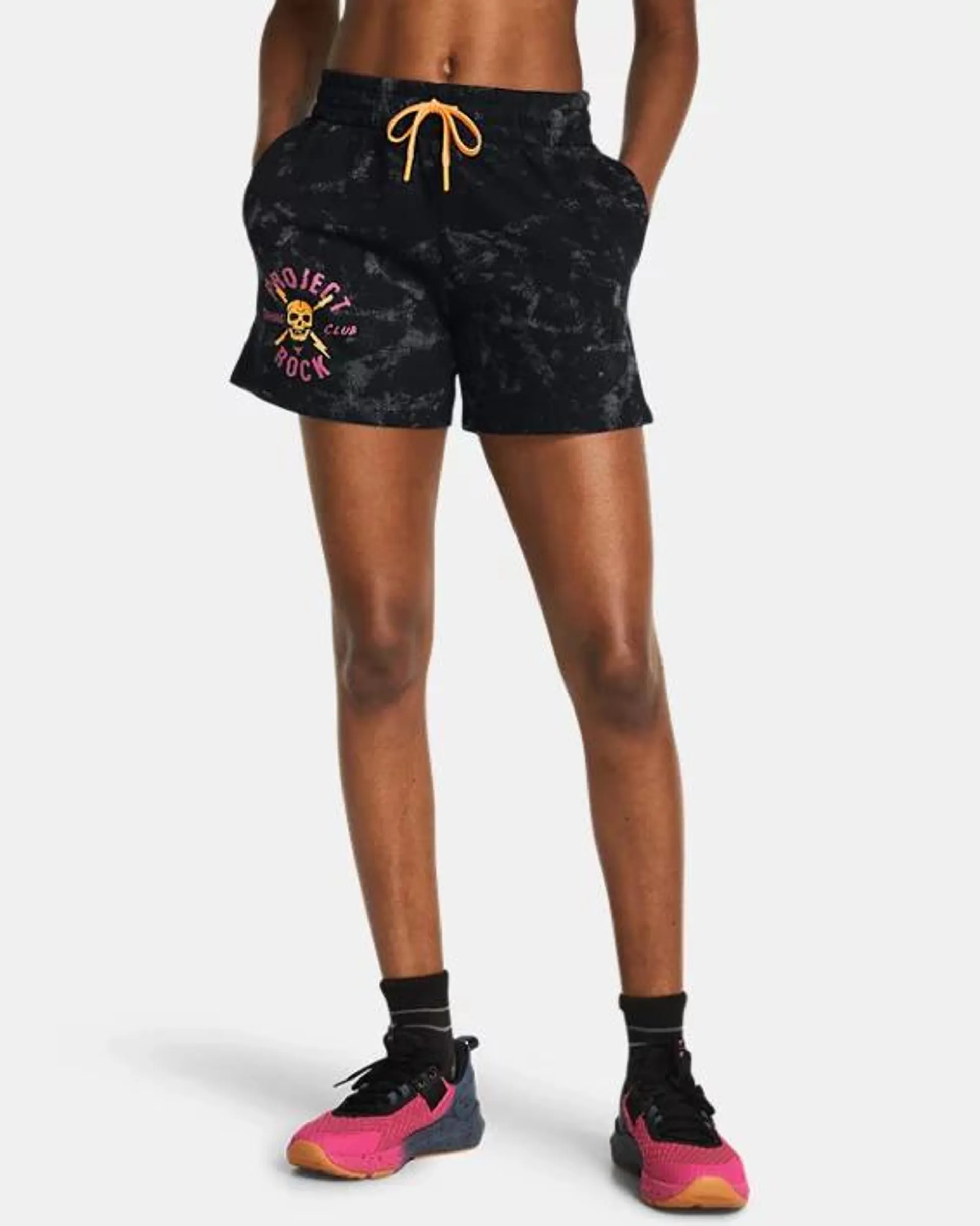 Shorts Project Rock Terry Underground para mujer