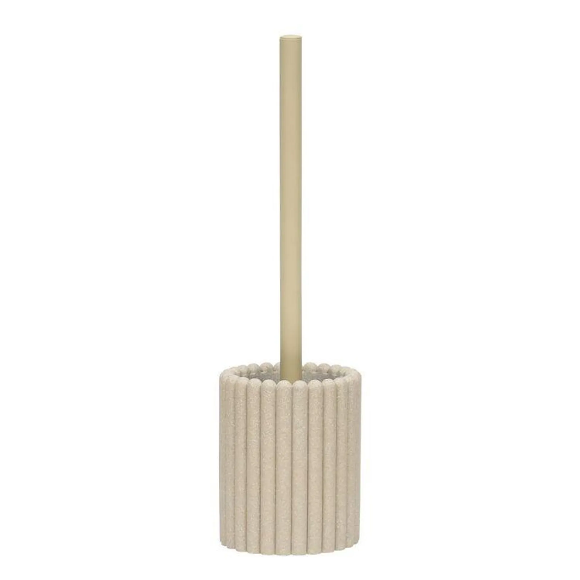 KOO Romy Resin Toilet Brush Beige T/Brush