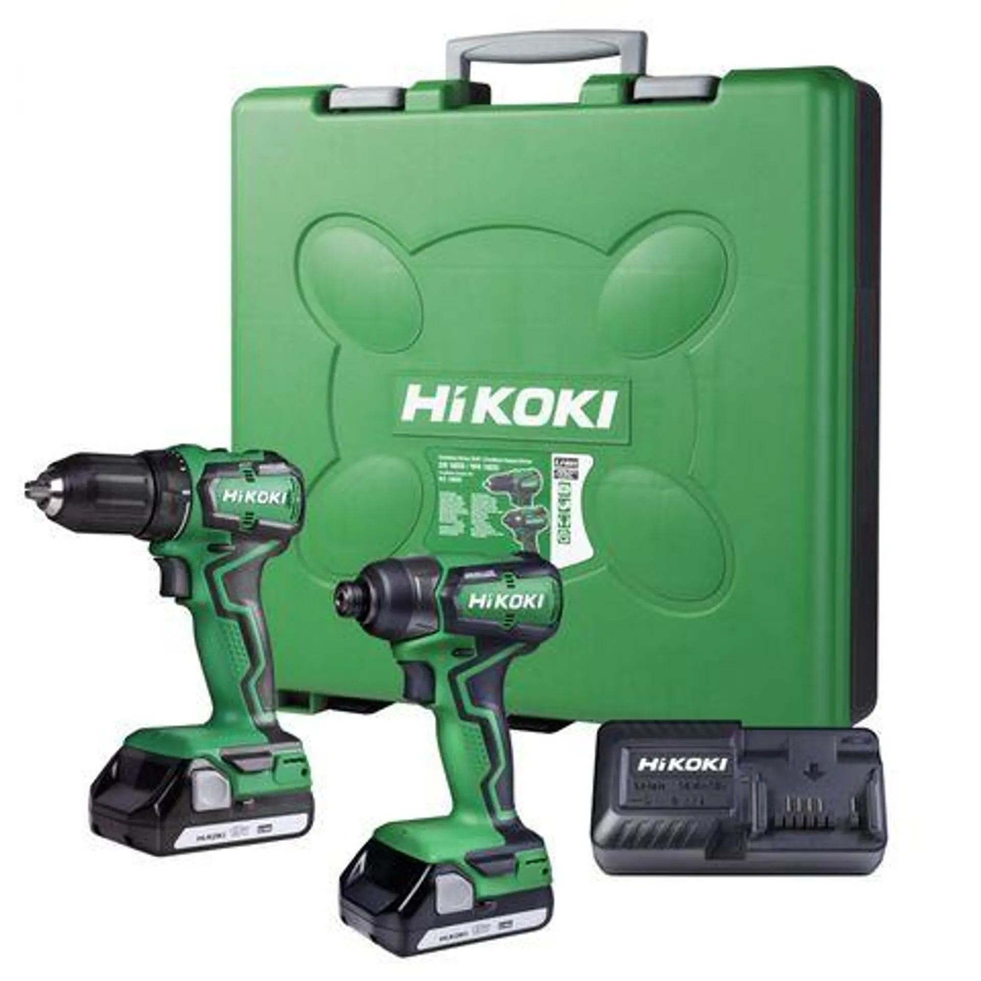 HiKOKI Cordless Drill and Impact Driver Compact 18v 1.5Ah