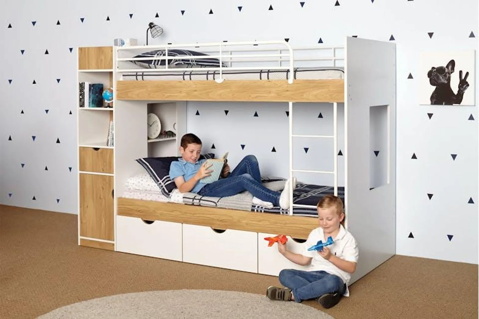 Olympus Single Bunk Bed Frame