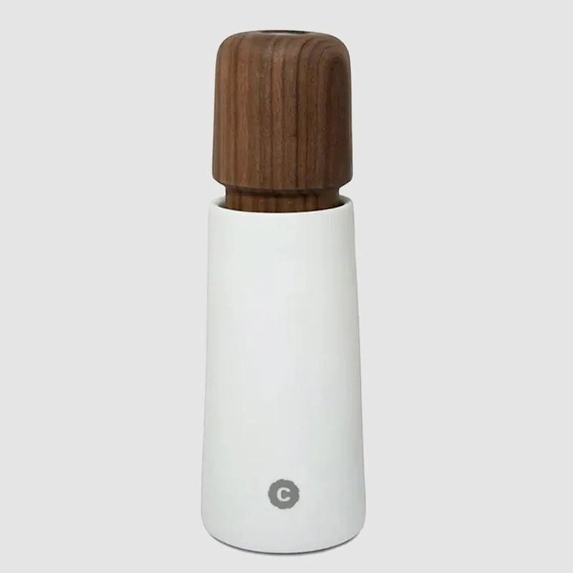 Crushgrind Stockholm Salt/Pepper Mill White Porcelain 17cm