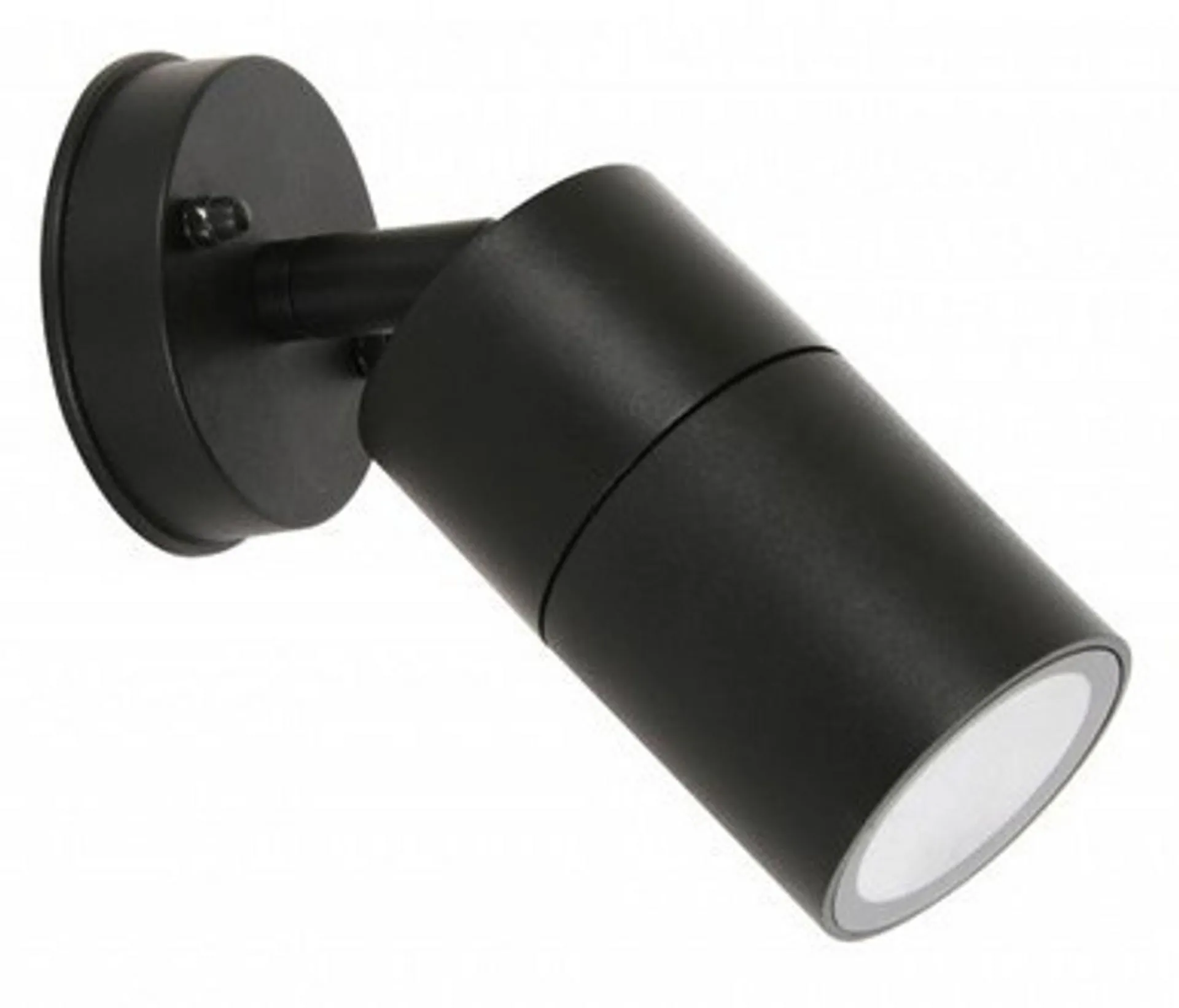 Liro IP65 1 Light Adjustable Wall Spot Carbon Fibre Blend Black