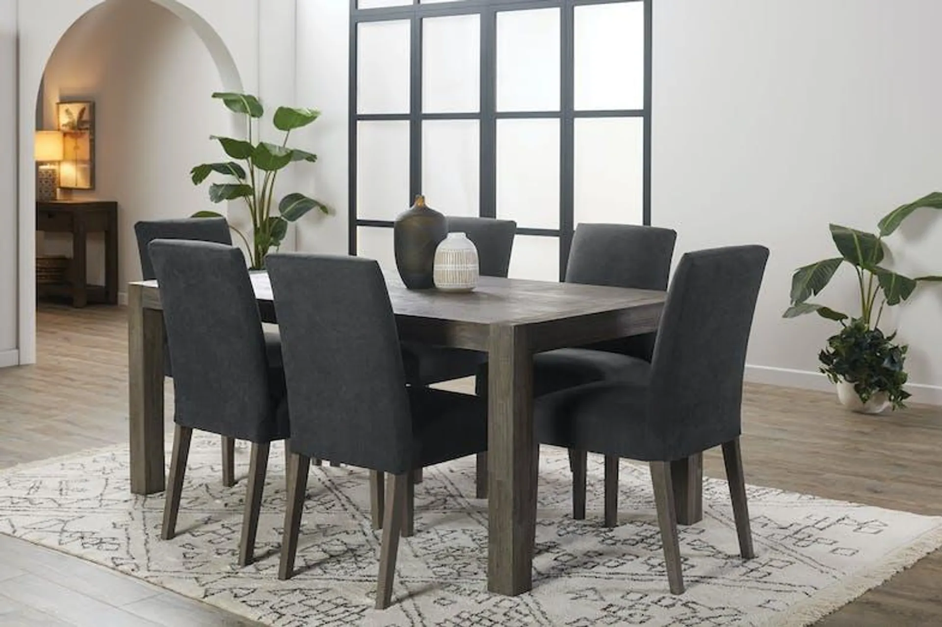 Kuta 7 Piece Dining Suite