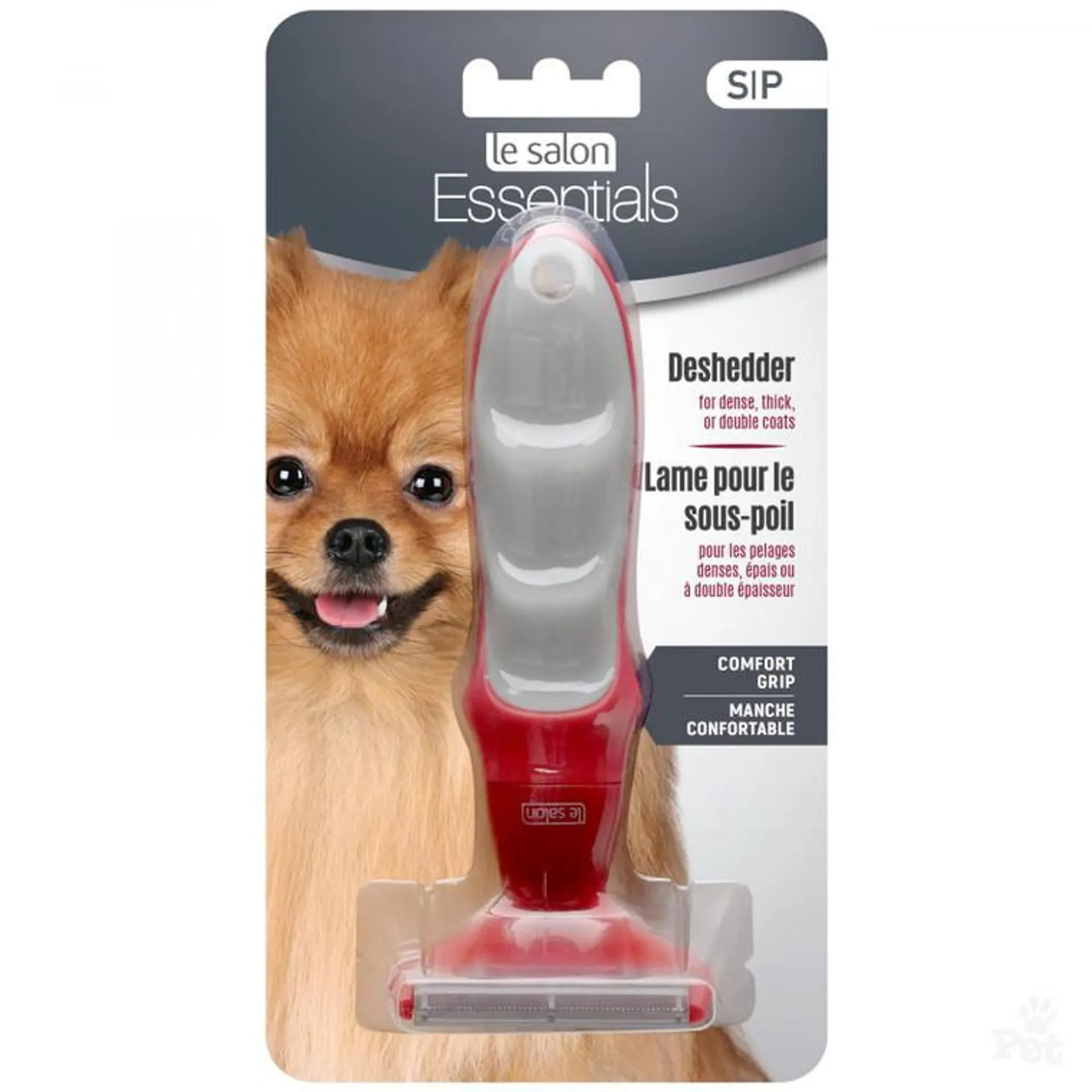Le Salon Essentials Dog Deshedder Small