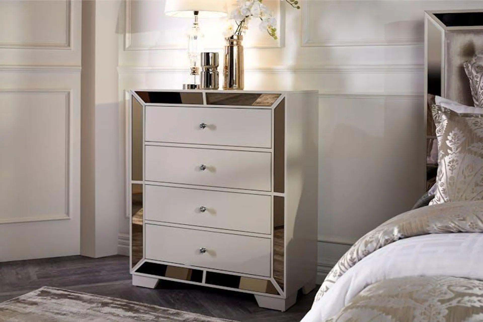 Juliette 4 Drawer Tallboy