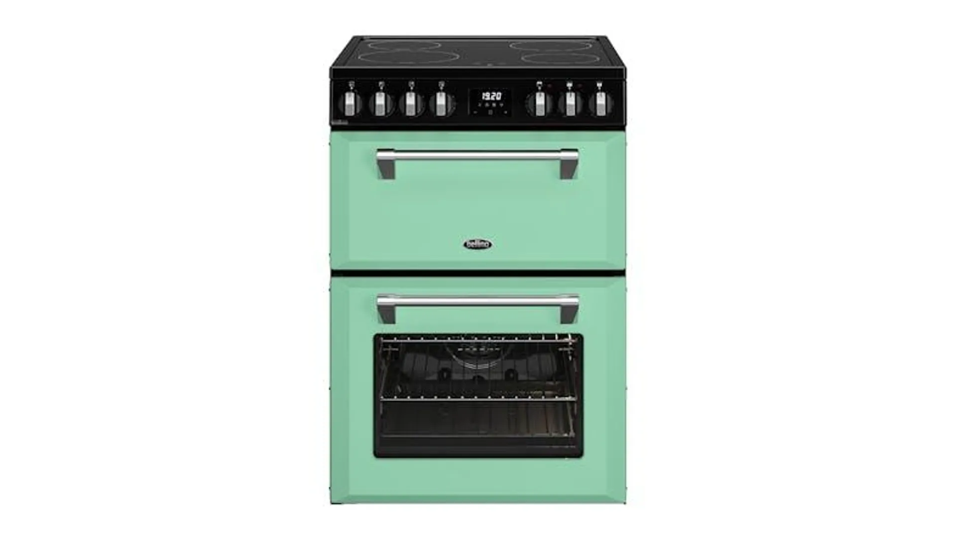 Belling 60cm Freestanding Oven with Induction Cooktop - Mojito Mint (Colour Boutique Mini/BMR60DOINDMM)