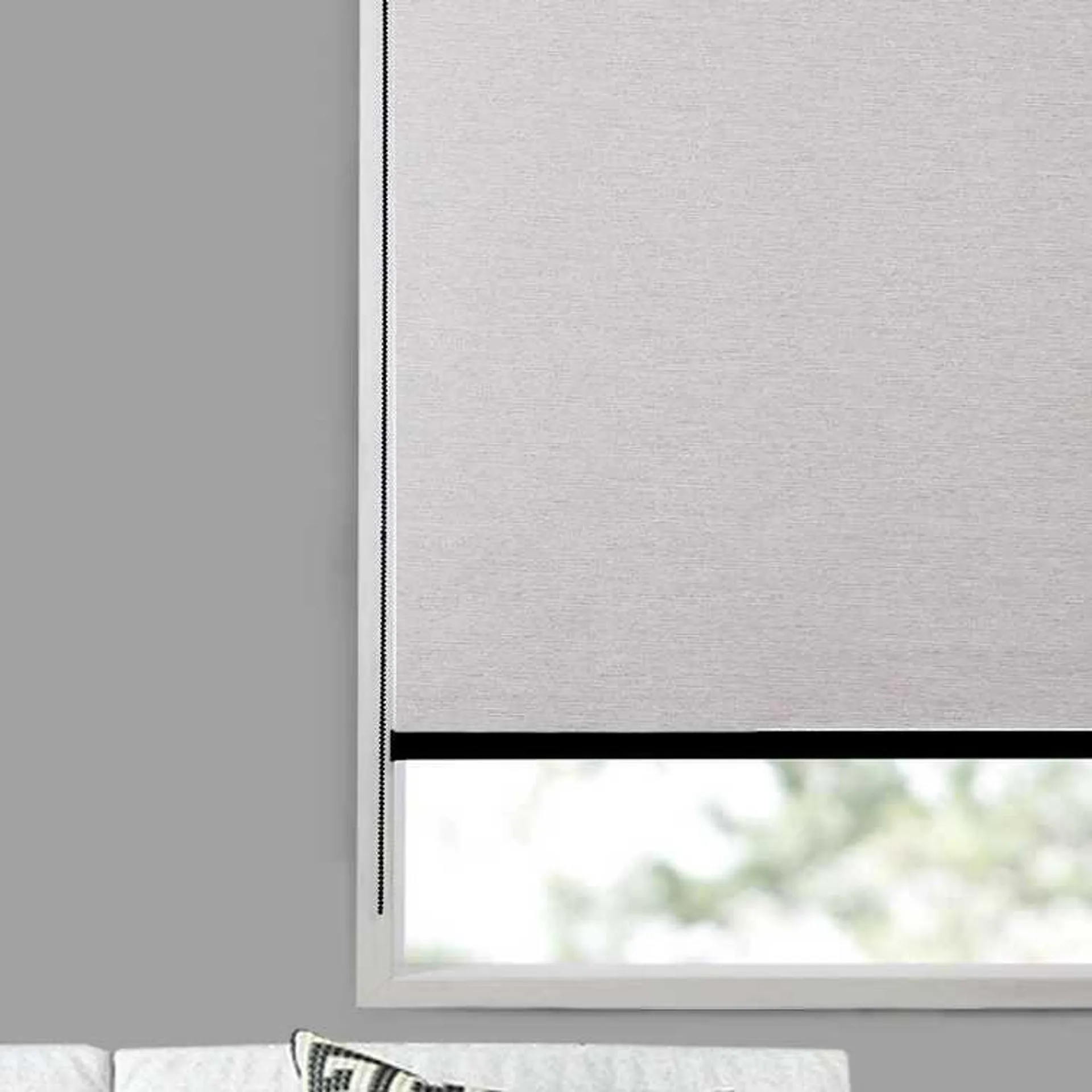 Caprice Urban Blockout Roller Blind Mist