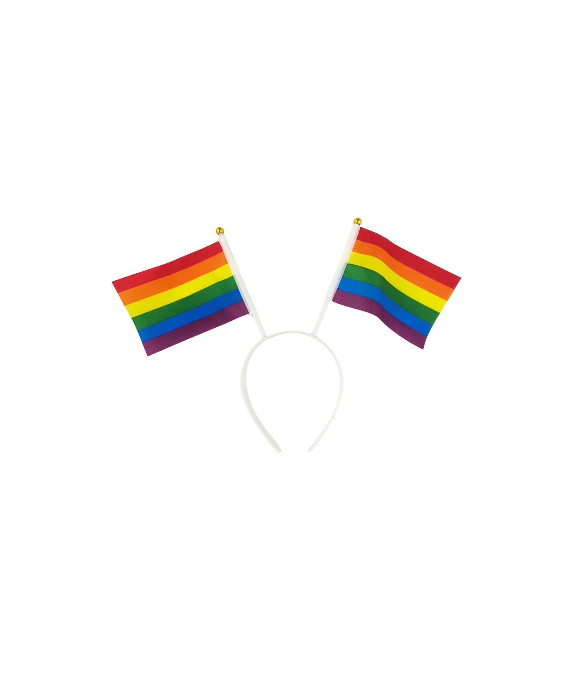 Rainbow Flag Headband Adult