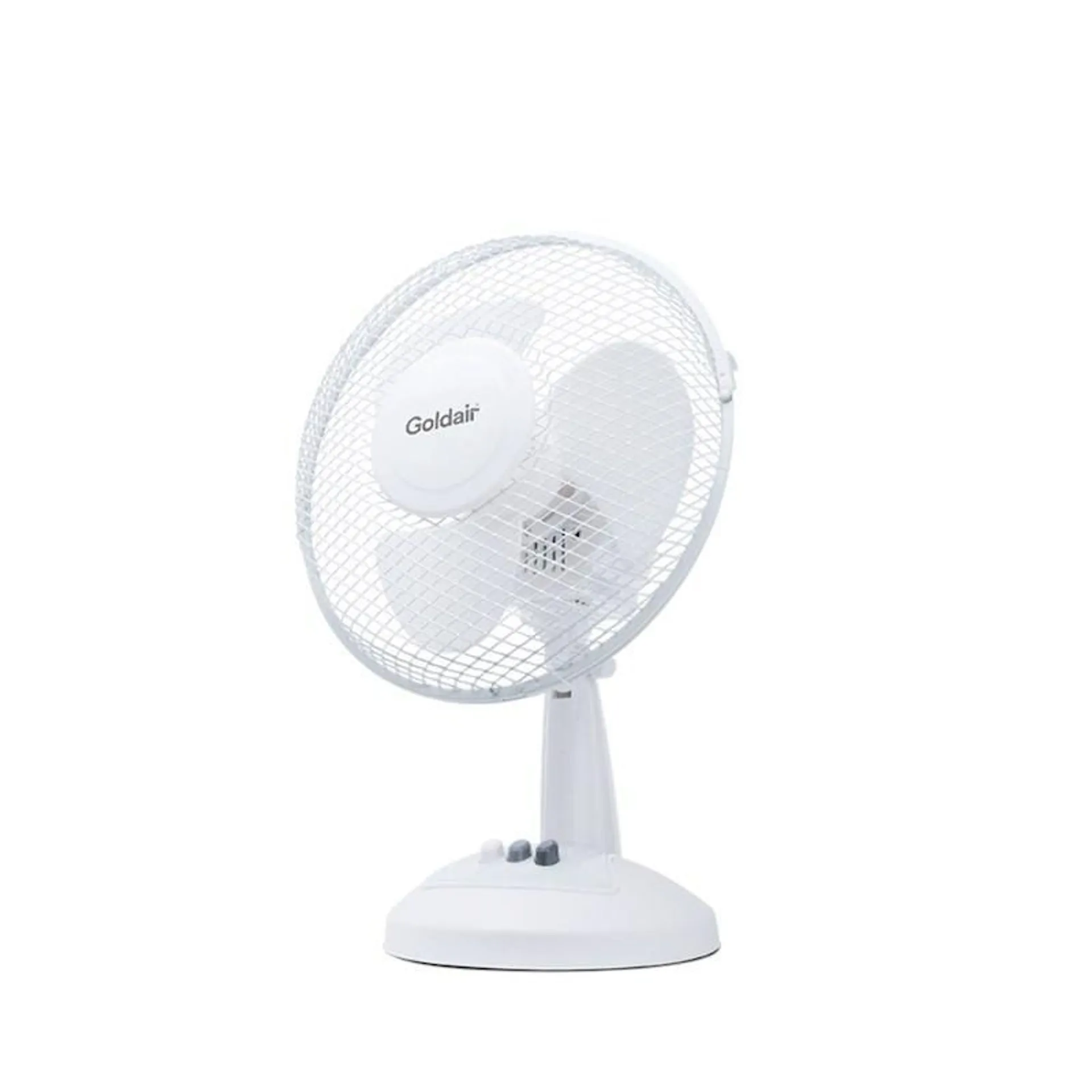 Goldair Select Oscillating Desk Fan 30cm GSDF135