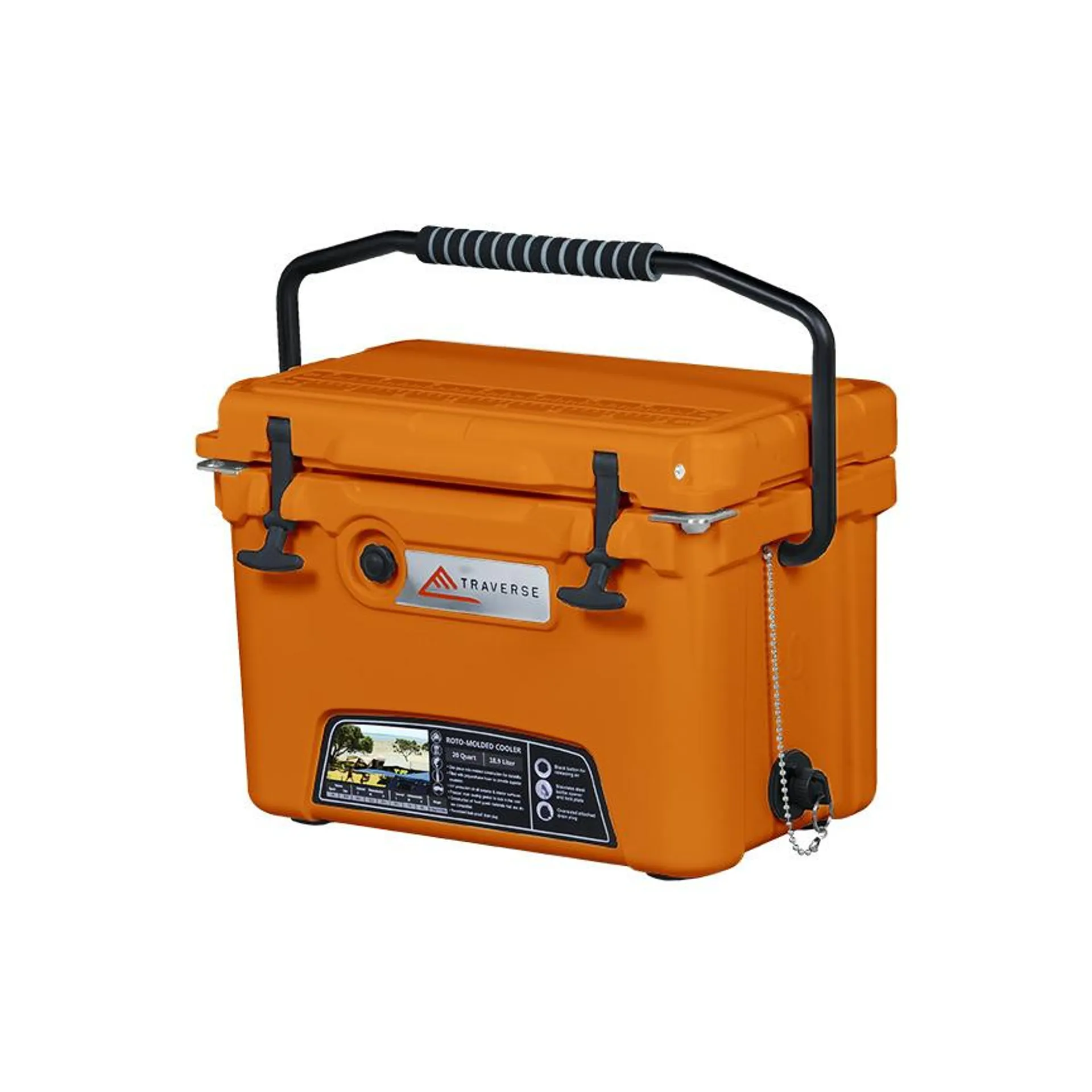 Traverse Chilly Bin 19L Orange