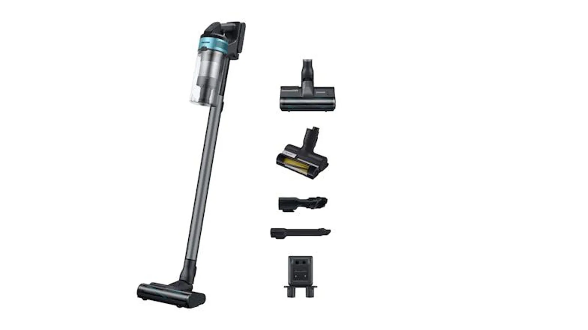 Samsung Jet75 Pet Handstick Vacuum Cleaner - Black/Teal Mint (VS20B75AGR1/SA)