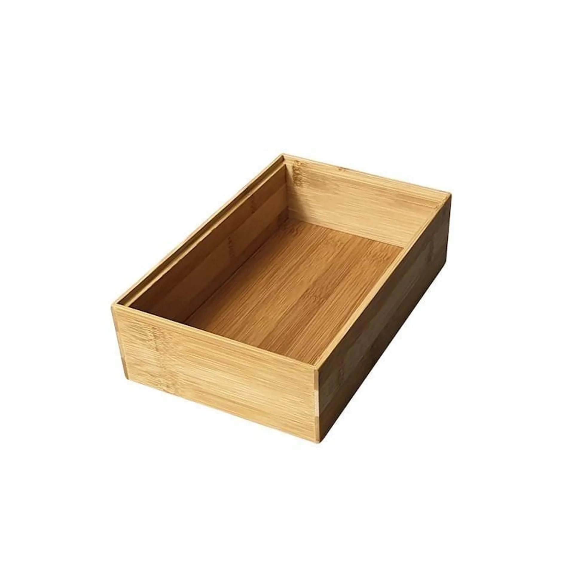 LTW Storage Box Bamboo Rectangle Natural