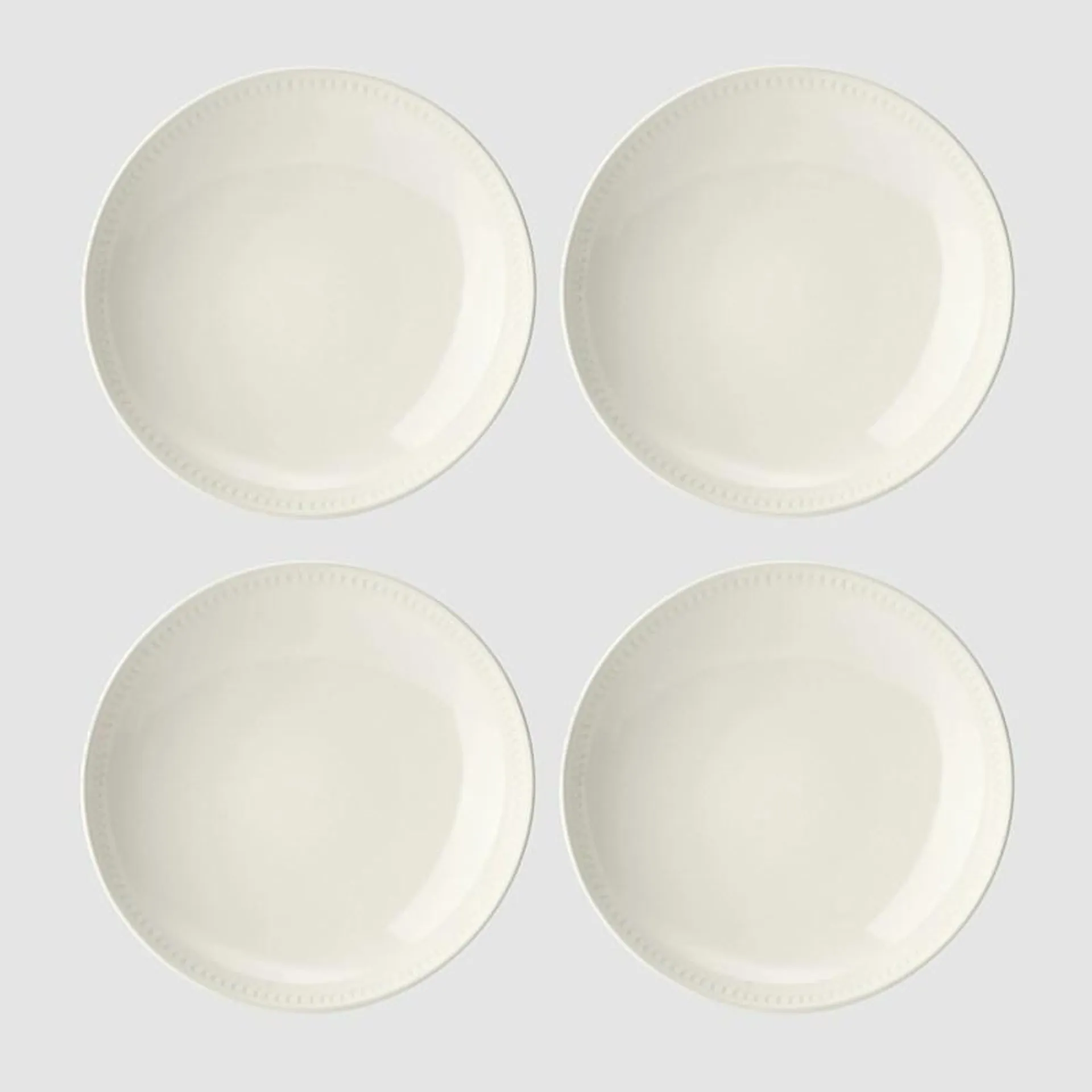 Mikasa Cranborne Pasta Bowl 24cm Set of 4 Cream