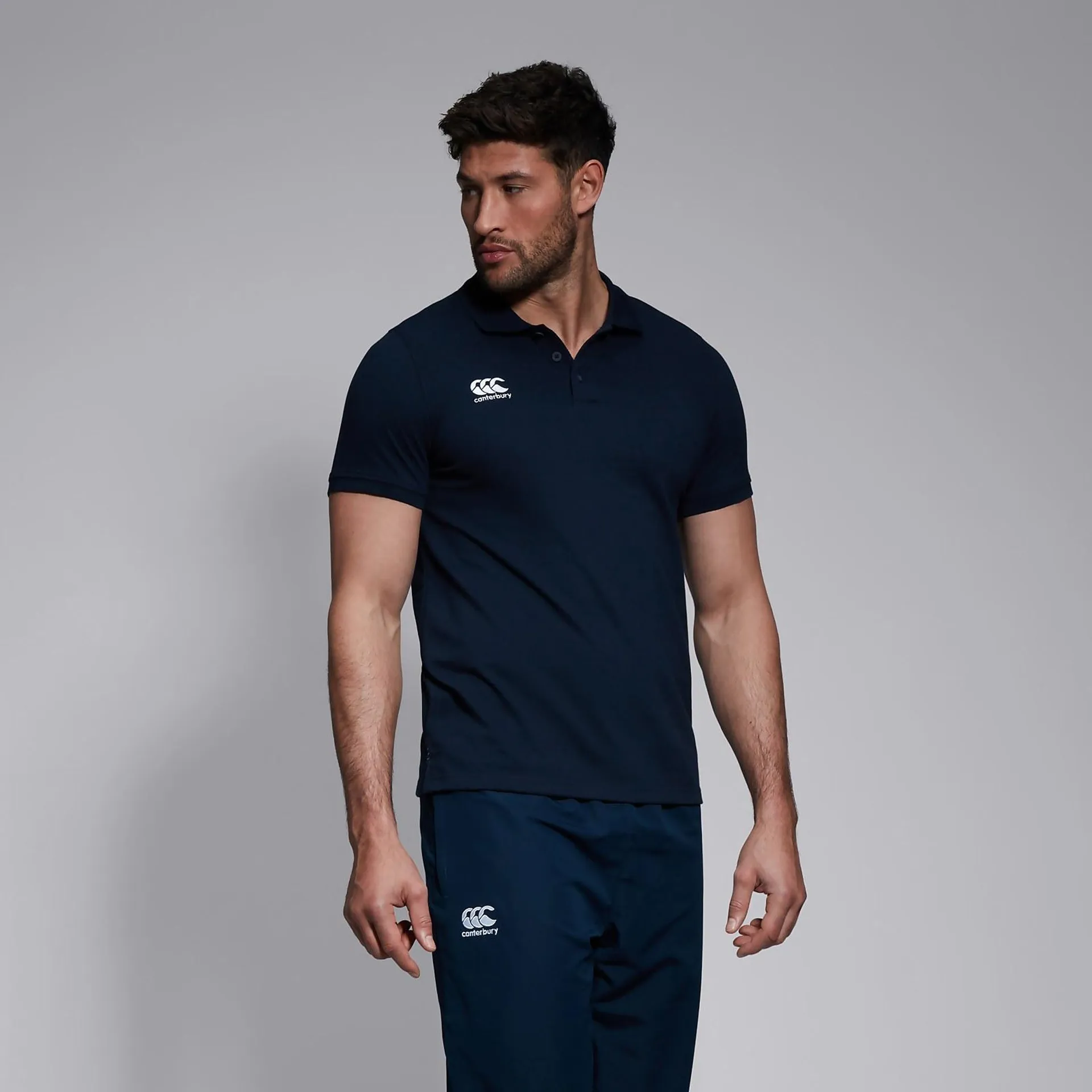 MENS WAIMAK POLO SHIRT NAVY