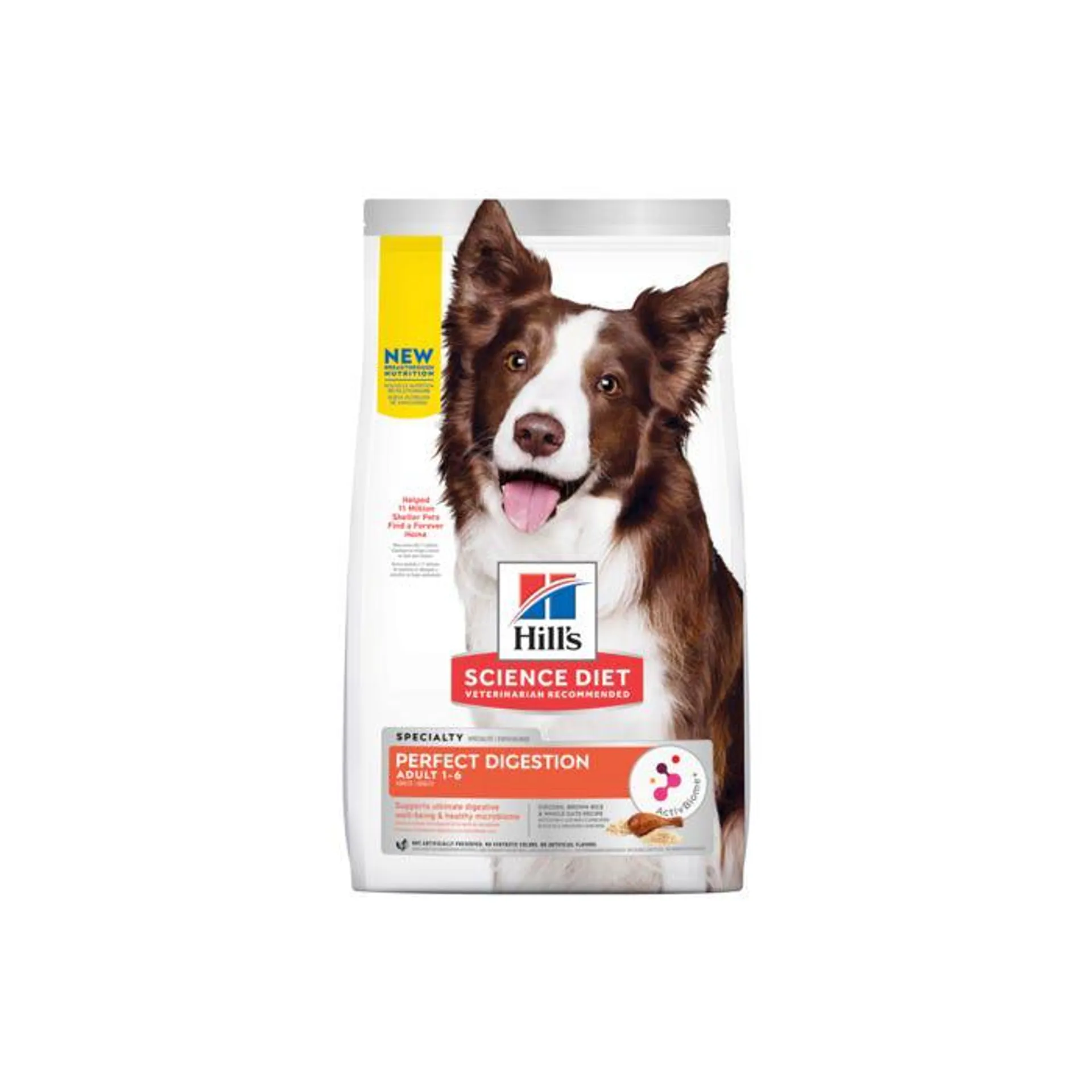 Hill's Science Diet Adult Perfect Digestion Dog Food 1.59kg