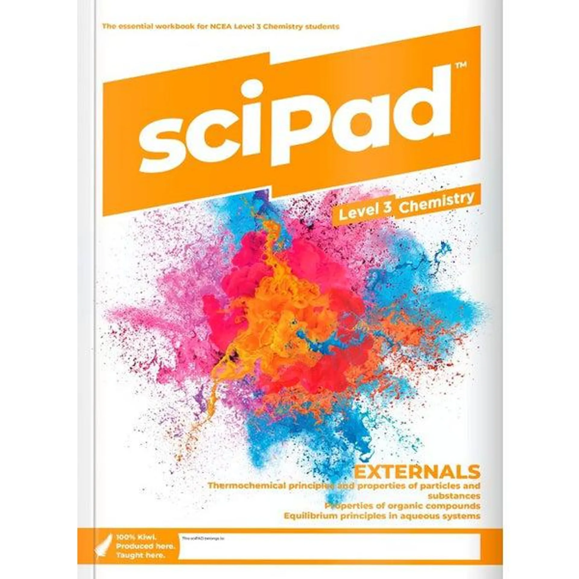 sciPad Level 3 Chemistry (Externals) Paperback