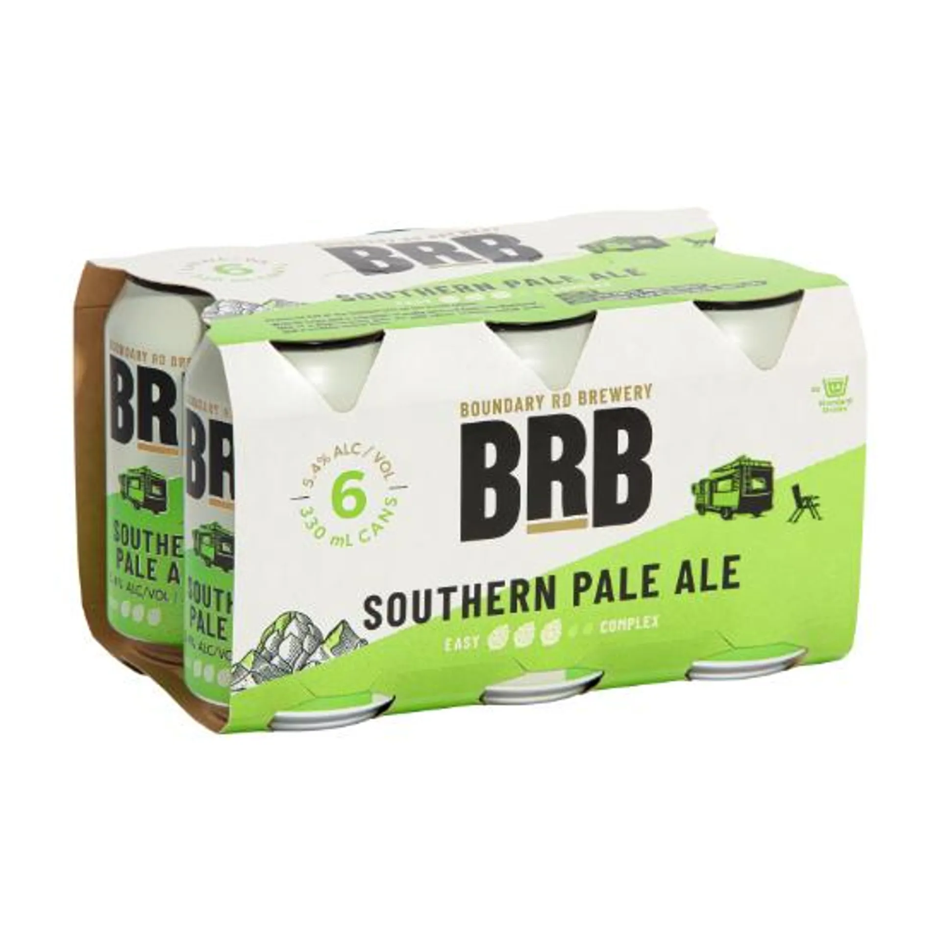 Boundary Road Brewery Southern Pale Ale Cans 6x330ml