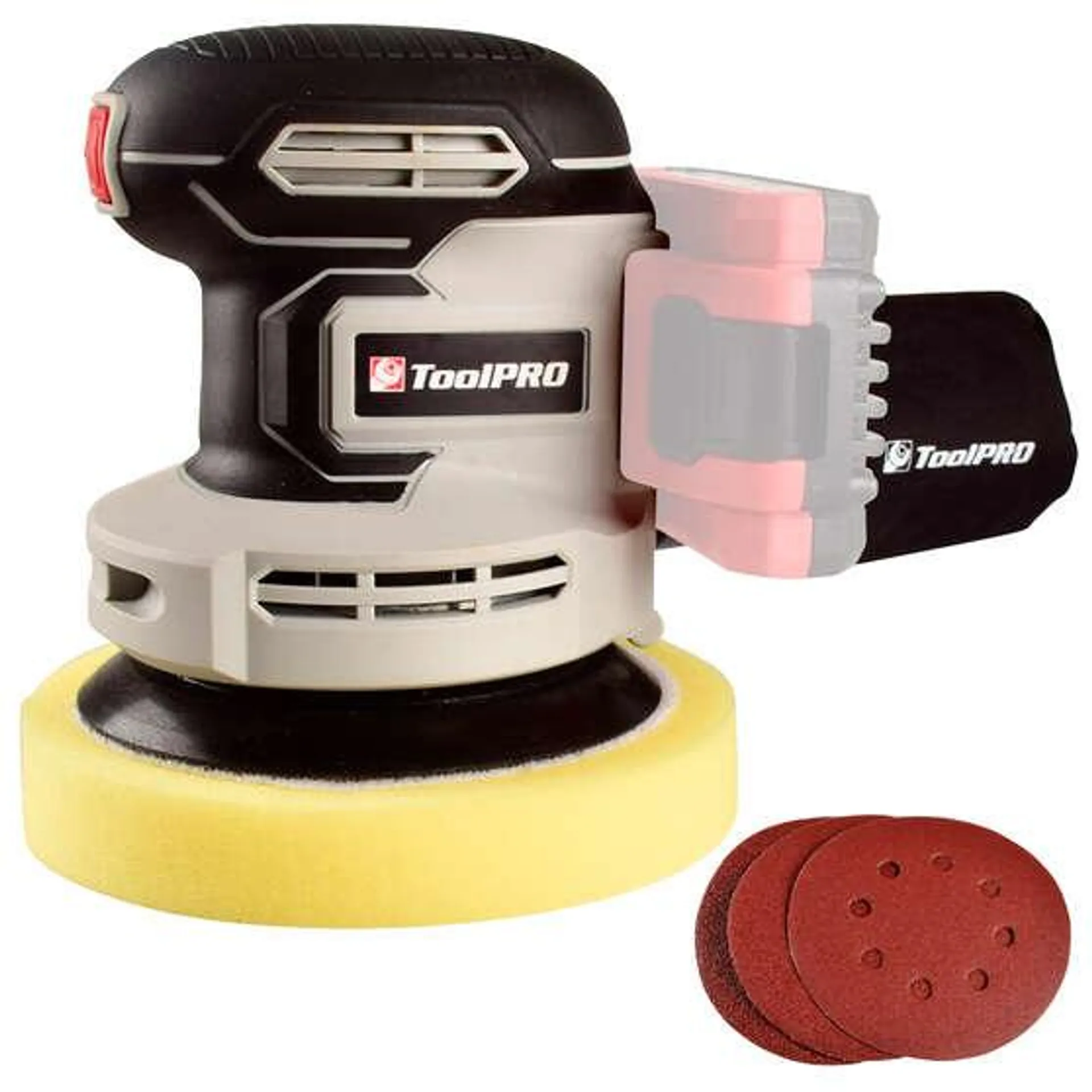 ToolPRO 2 in 1 Rotary Polisher and Sander Skin 18V