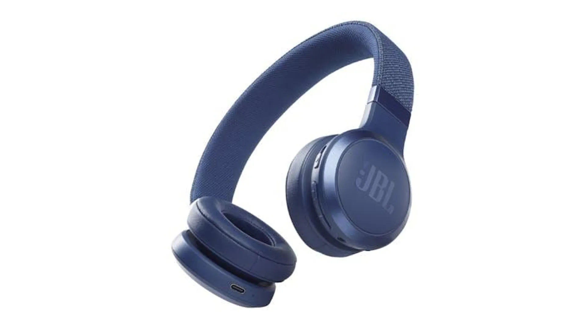 JBL Live 460 Noise Cancelling Wireless On-Ear Headphones - Blue