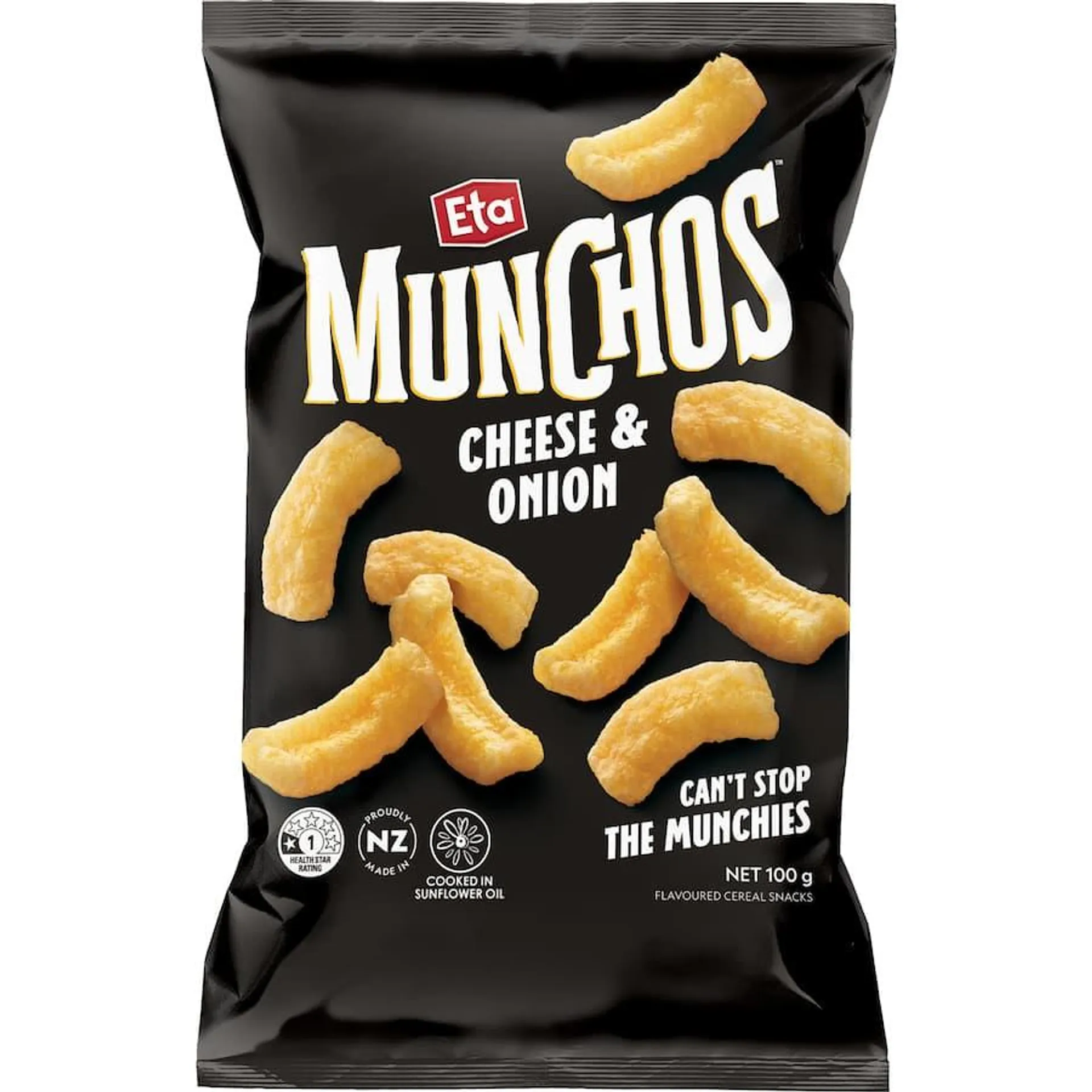 Eta Munchos Corn Snacks Cheese & Onion