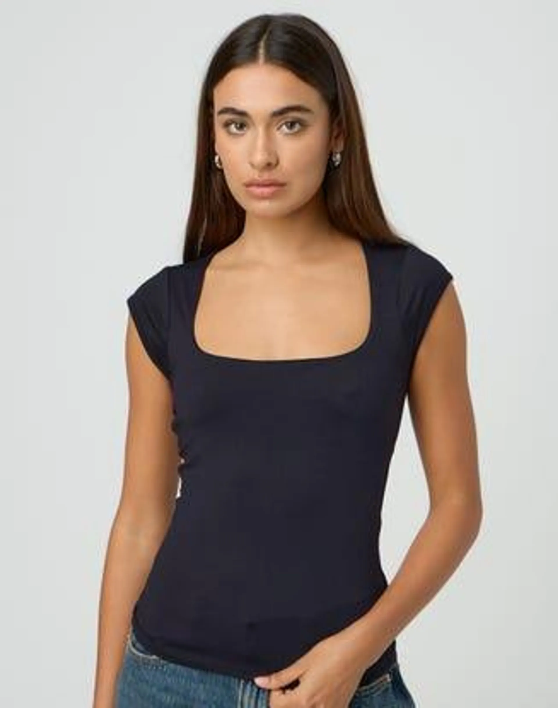 Scoop Neck Supersoft Top