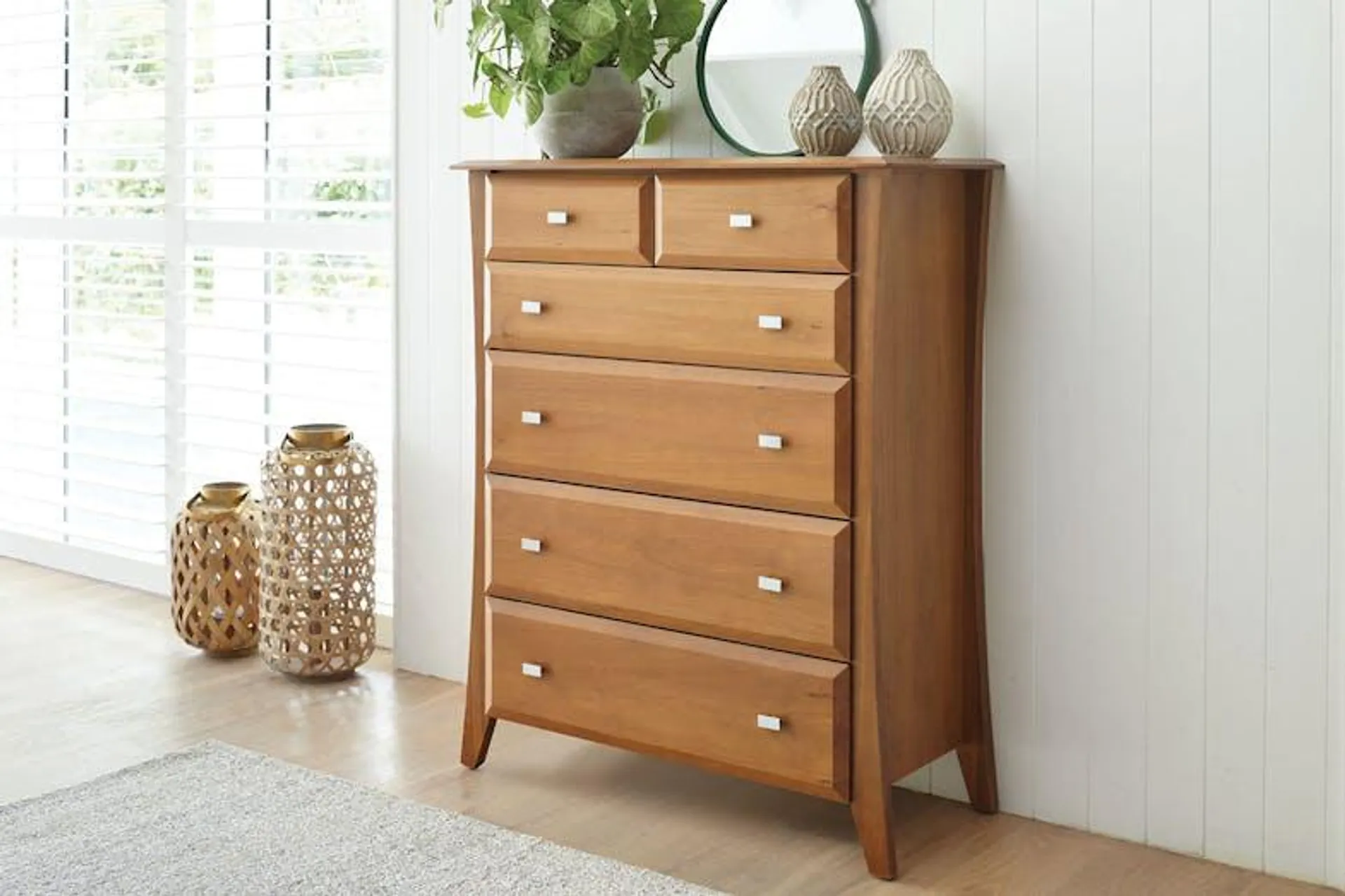 Lynbrook 6 Drawer Tallboy