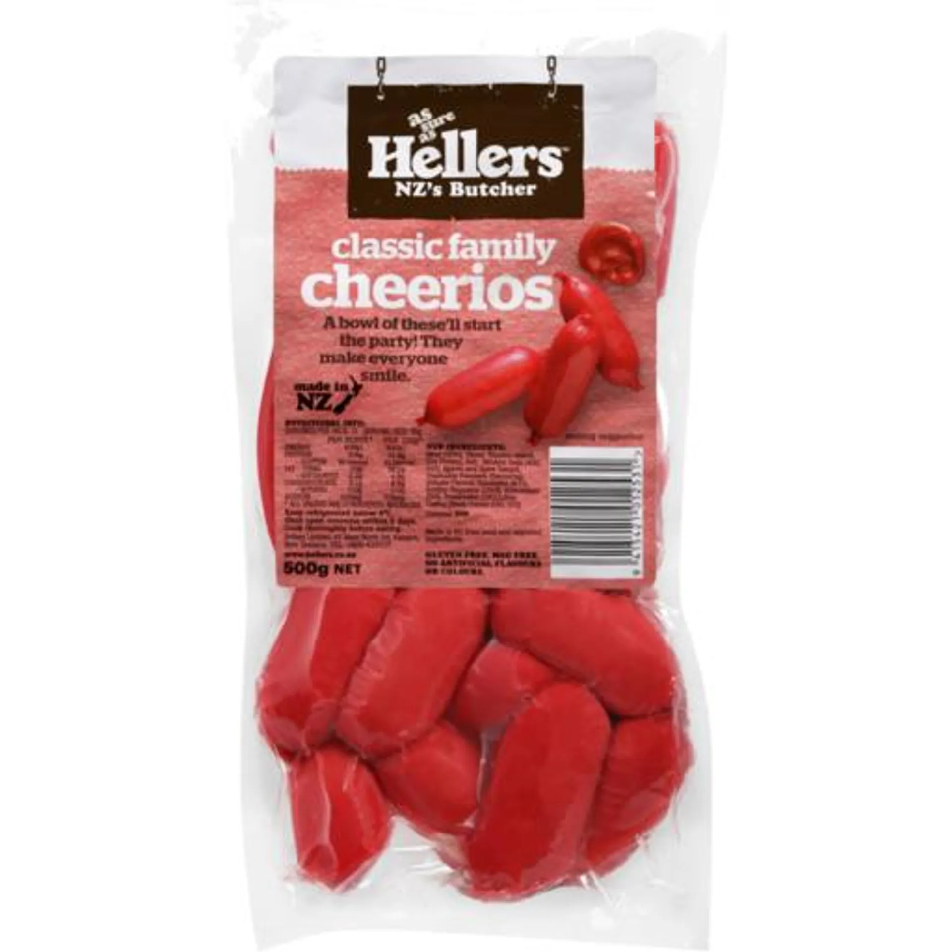 Hellers Cocktail Sausages 500g