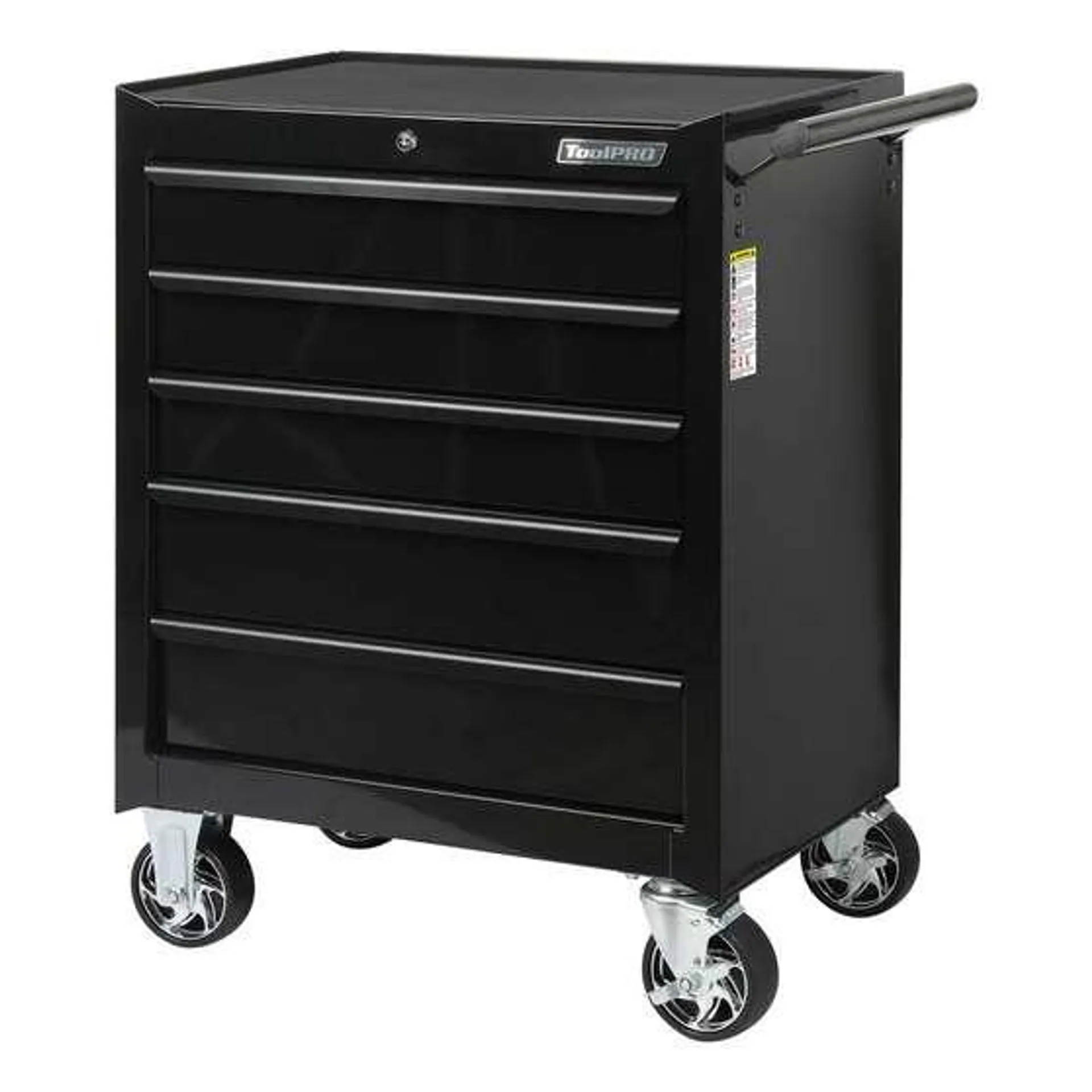 ToolPRO Tool Cabinet Black 5 Drawer 27"