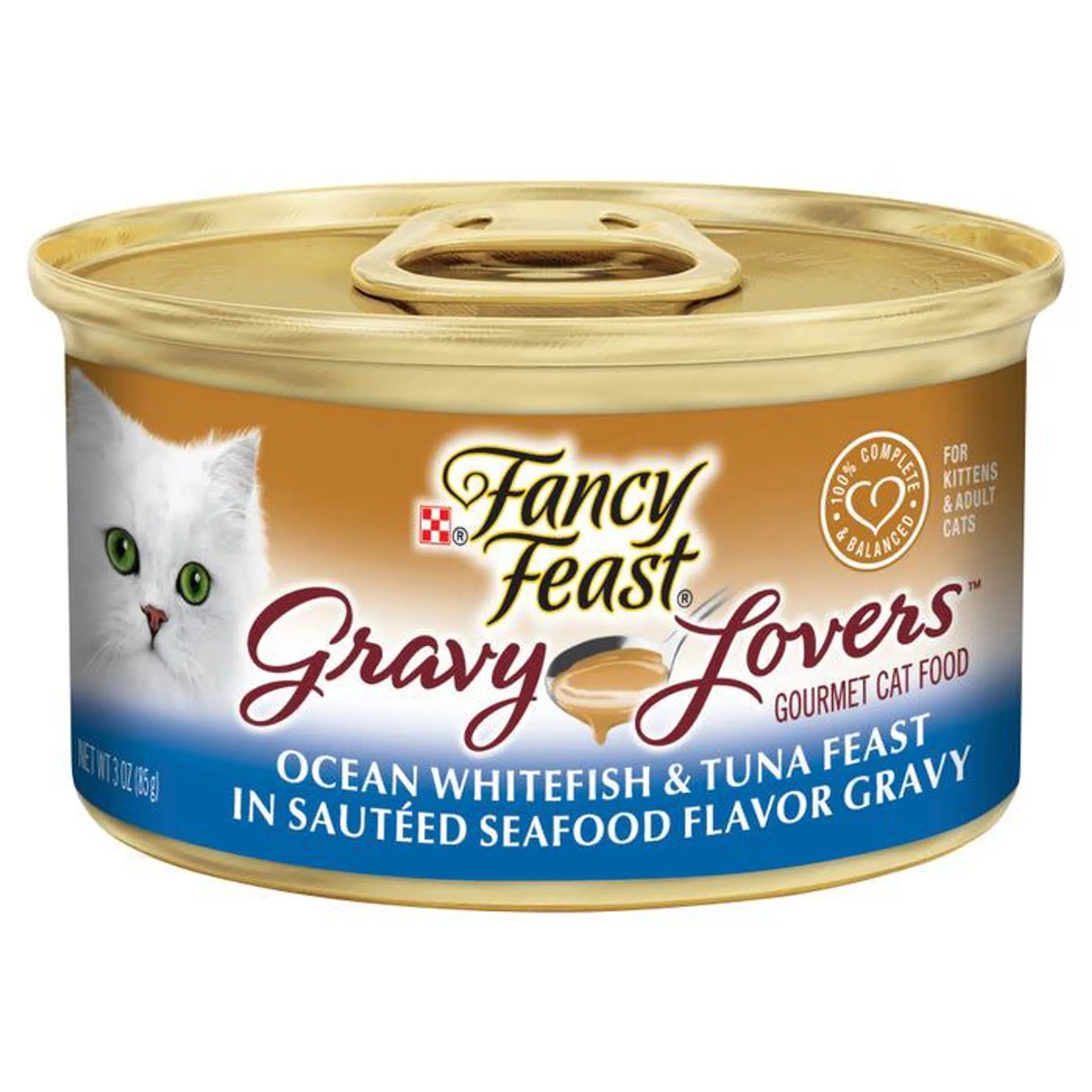 Fancy Feast Gravy Lovers Whitefish In Sauteed Seafood Flavoured