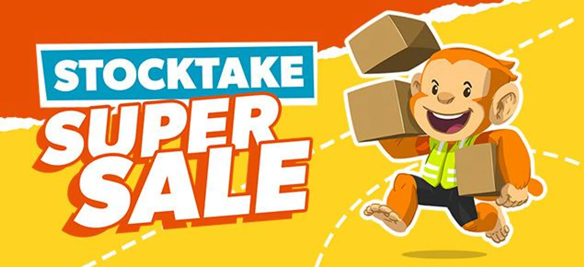 Stocktake Super Sale!