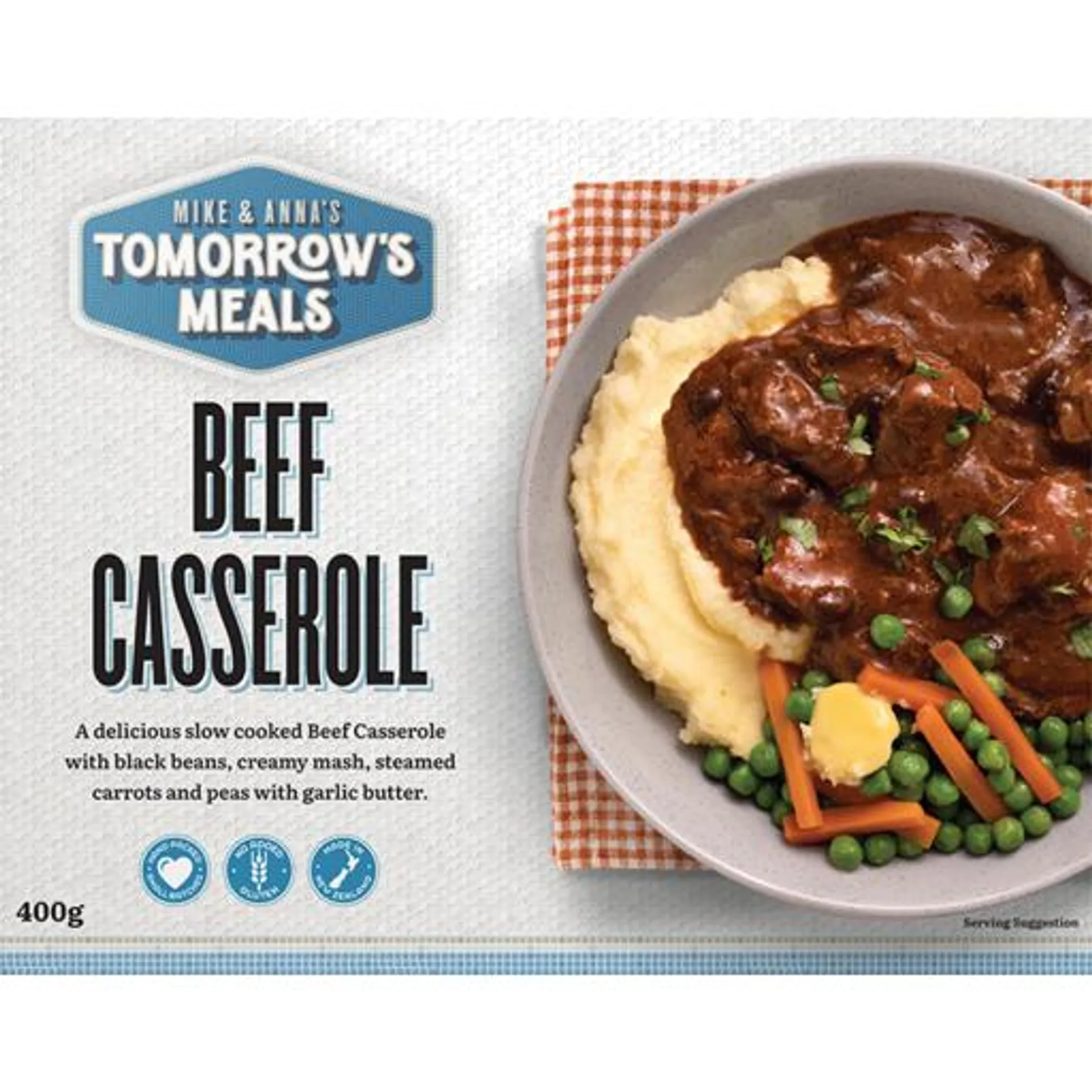 Tomorrow's Meals Slow Cooked Beef Casserole 400g