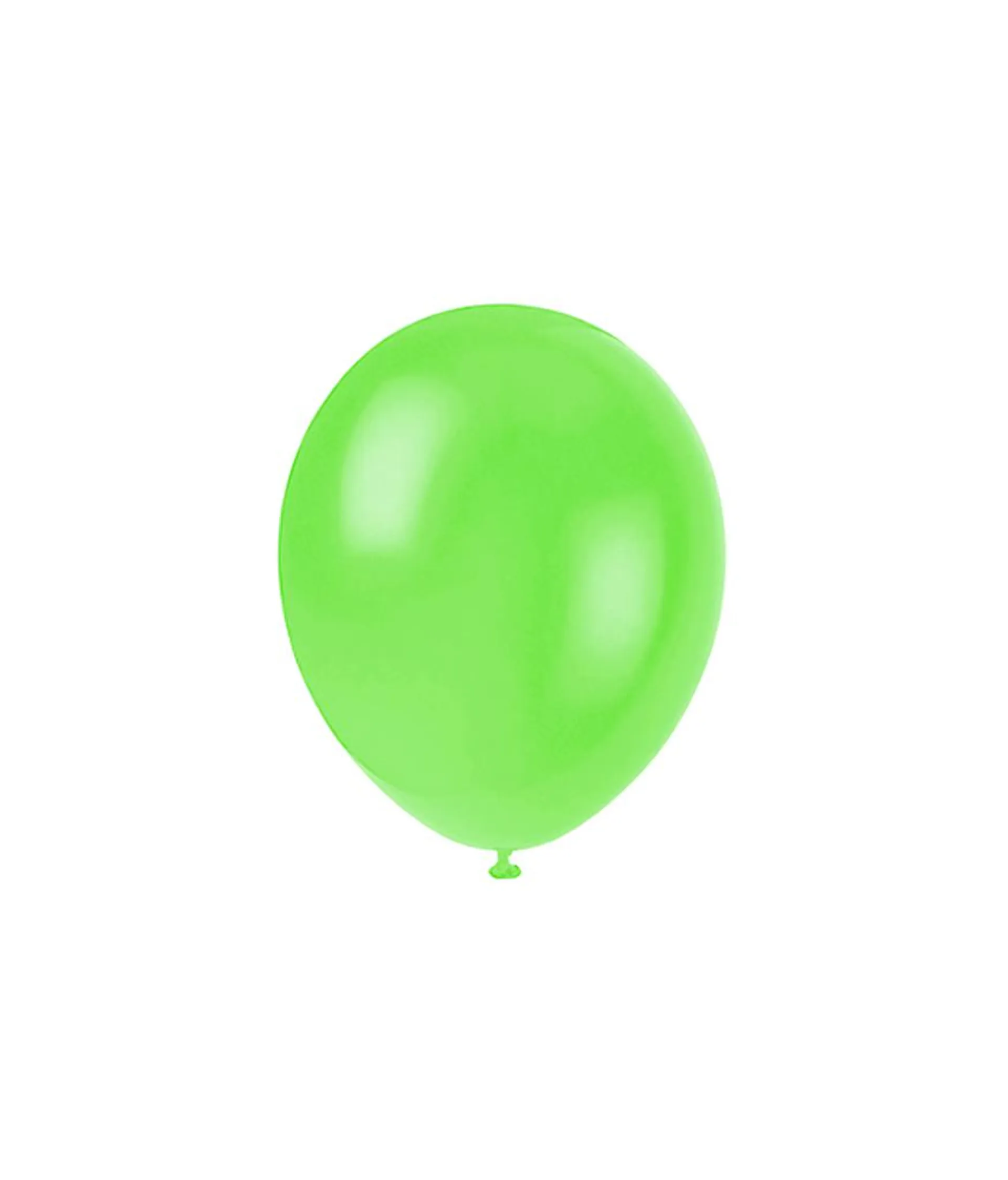 Lime Green Plain Latex Balloons 12inch 20pk