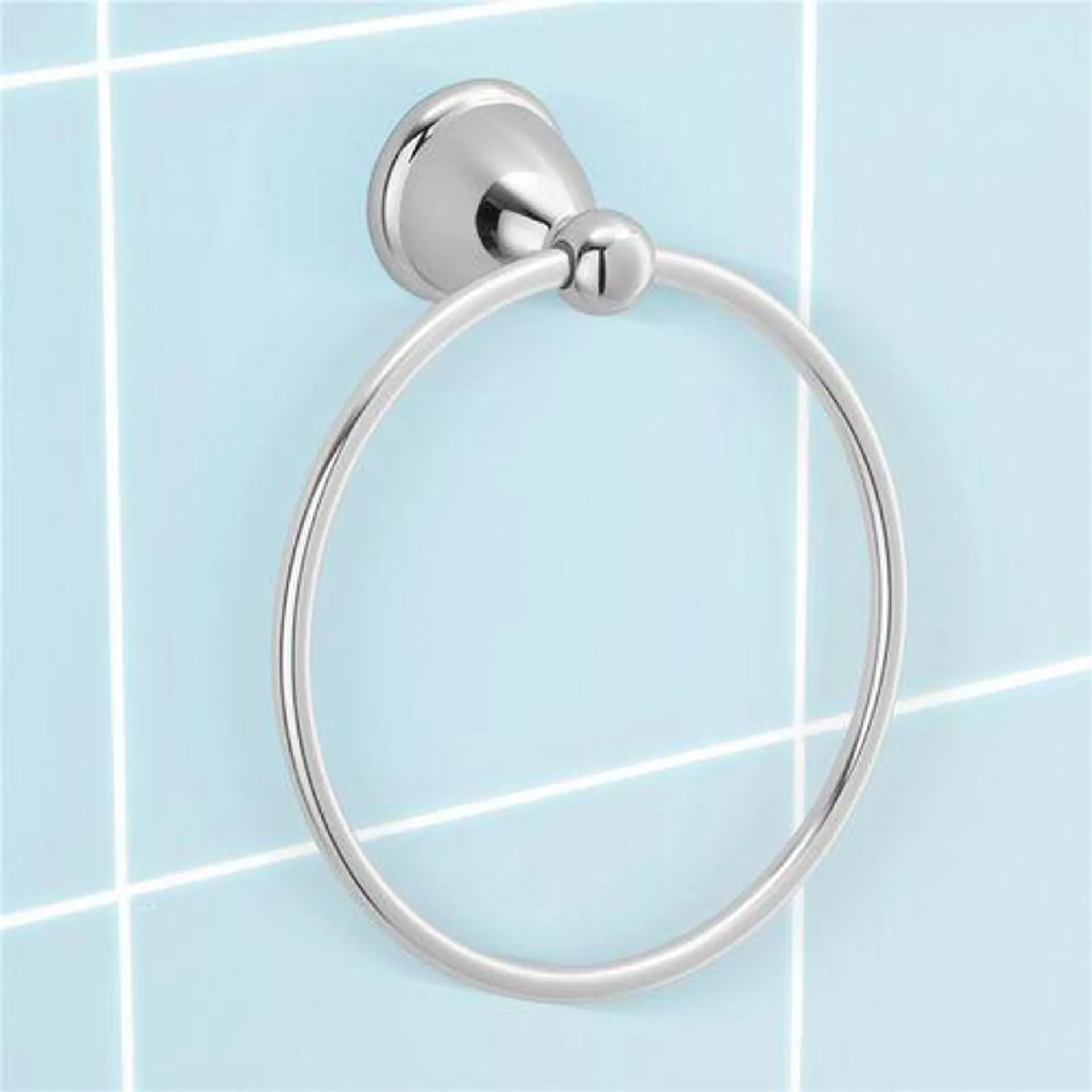 Stylus Chrome Venecia Towel Ring